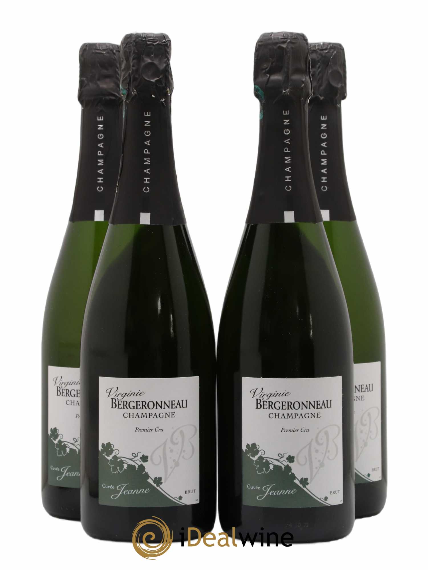 Cuvée Jeanne 1er Cru Brut Virginie Bergeronneau - Lot de 4 bouteilles - 0