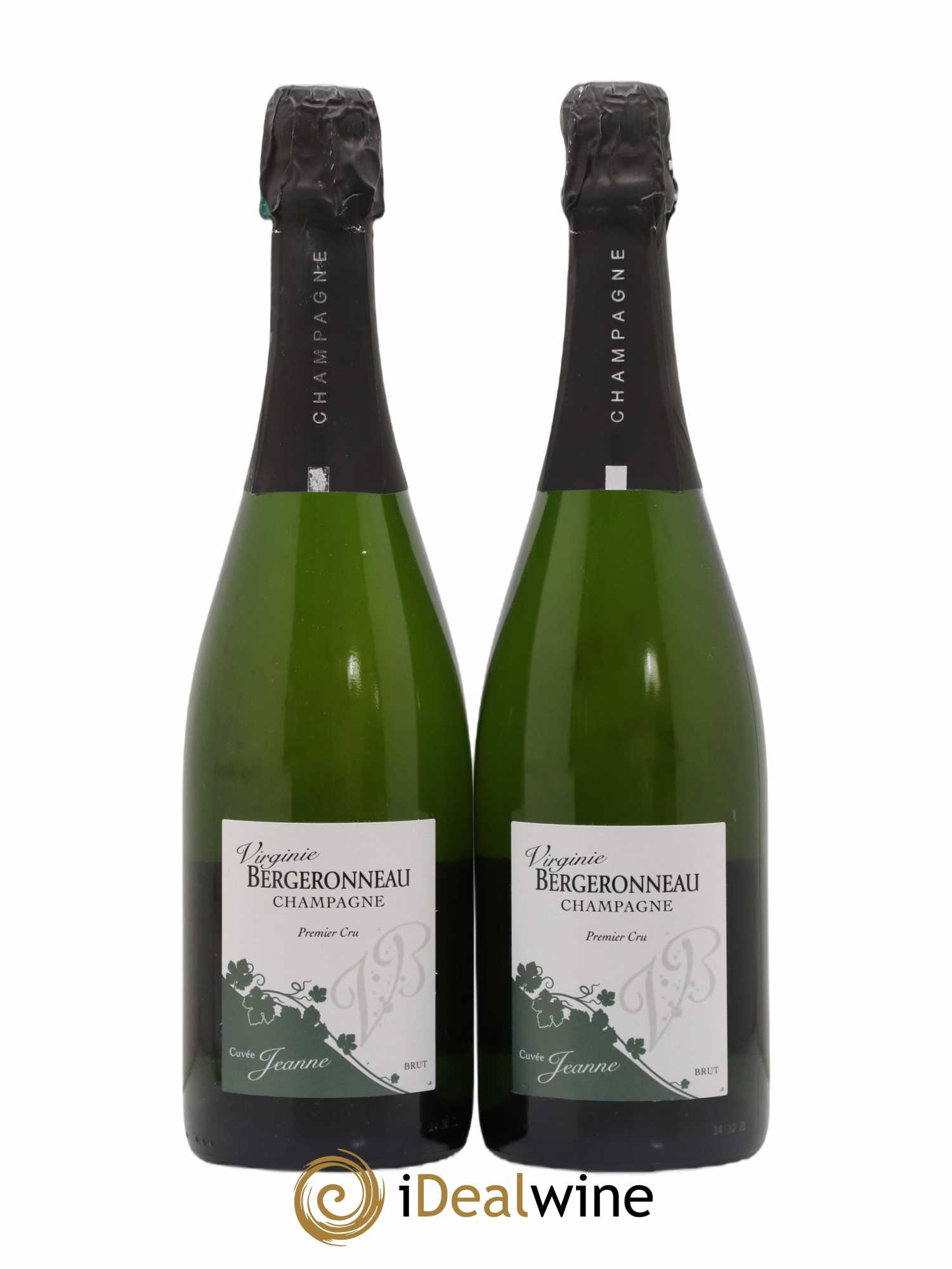 Cuvée Jeanne 1er Cru Brut Virginie Bergeronneau - Lot de 2 bouteilles - 0