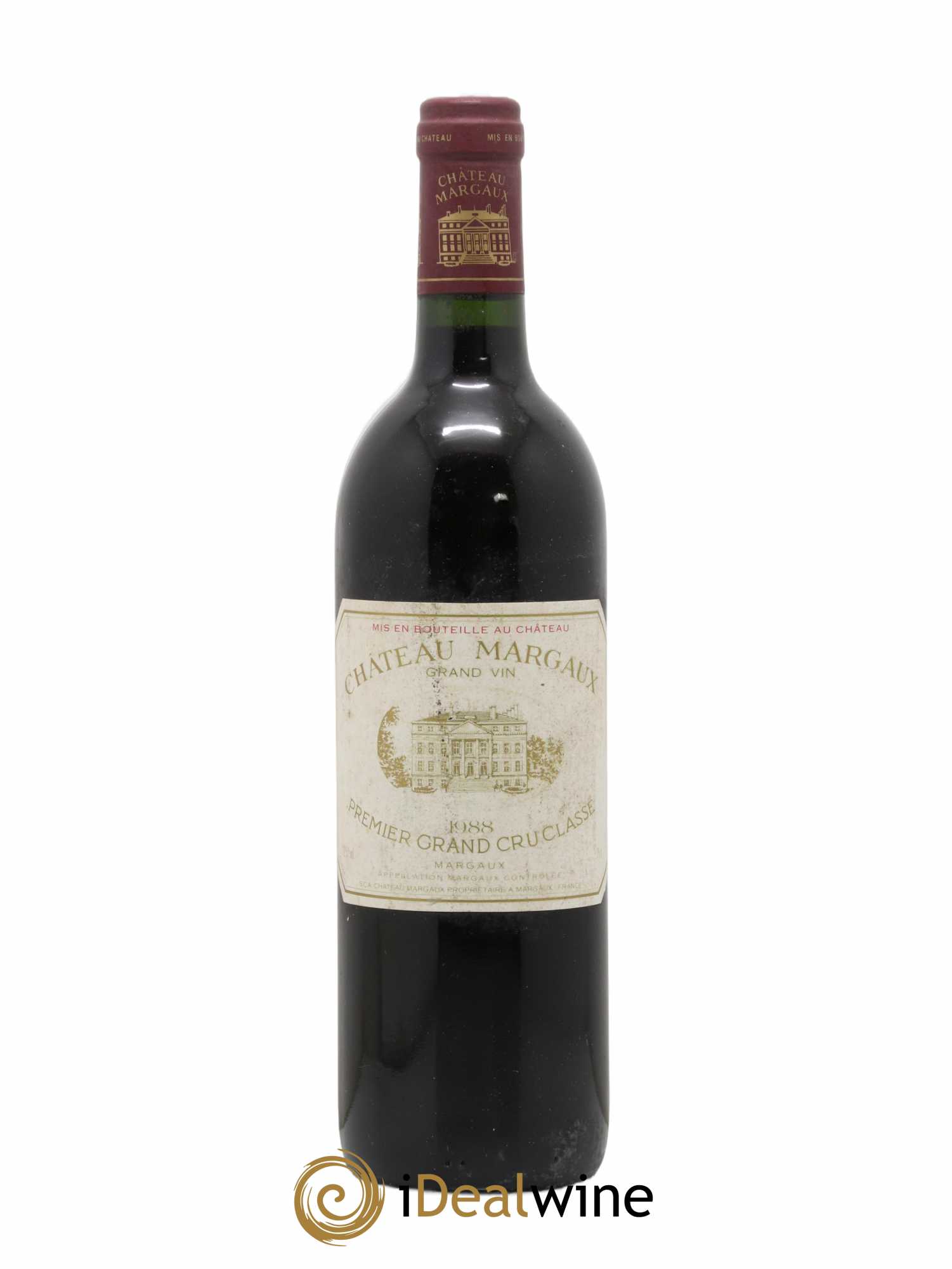 Château Margaux 1er Grand Cru Classé 1988 - Lot de 1 bouteille - 0