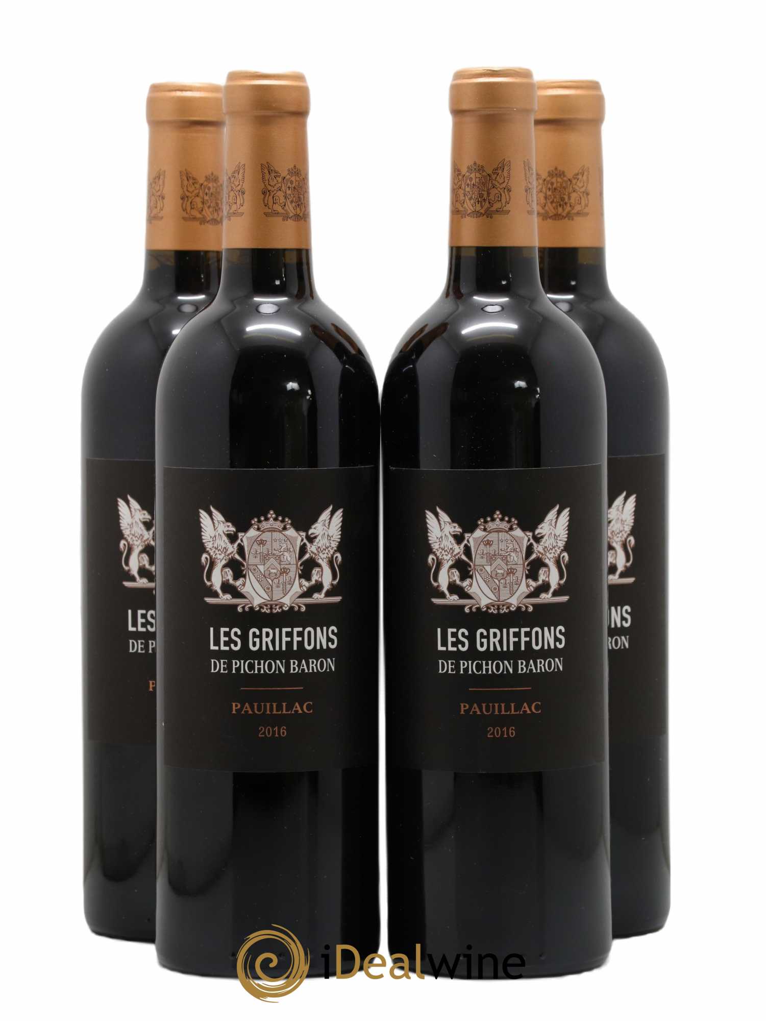 Les Griffons de Pichon Baron 2016 - Lot de 4 bouteilles - 0