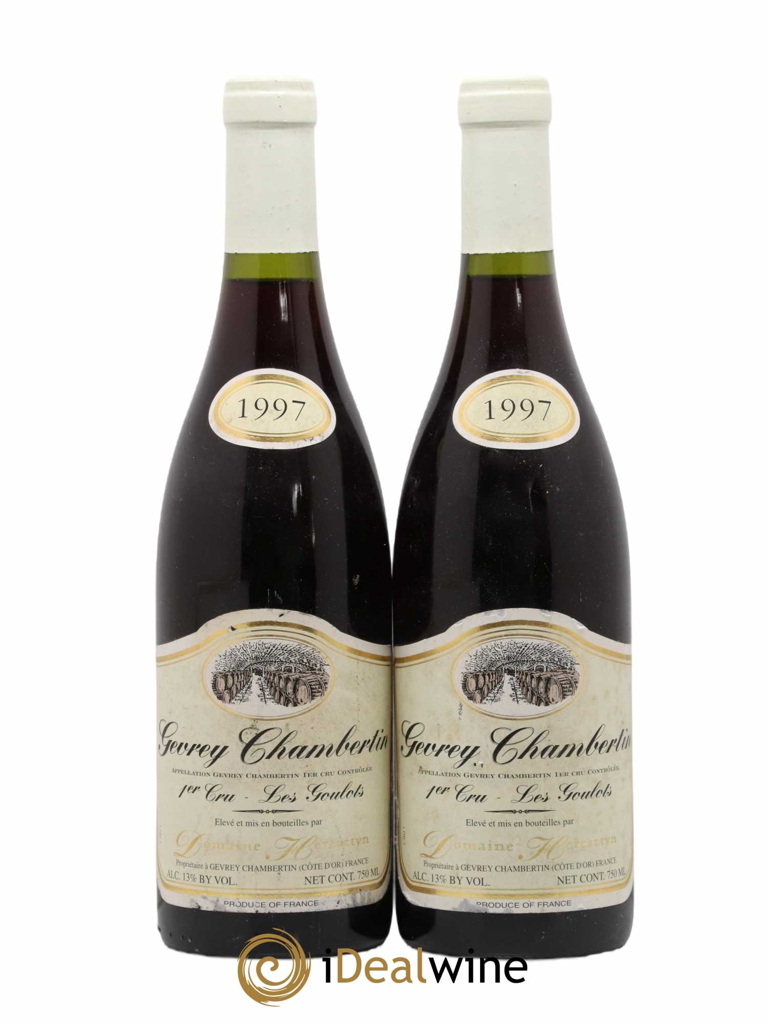 Gevrey-Chambertin 1er Cru Les Goulots Heresztyn 1997 - Lot de 2 bouteilles - 0
