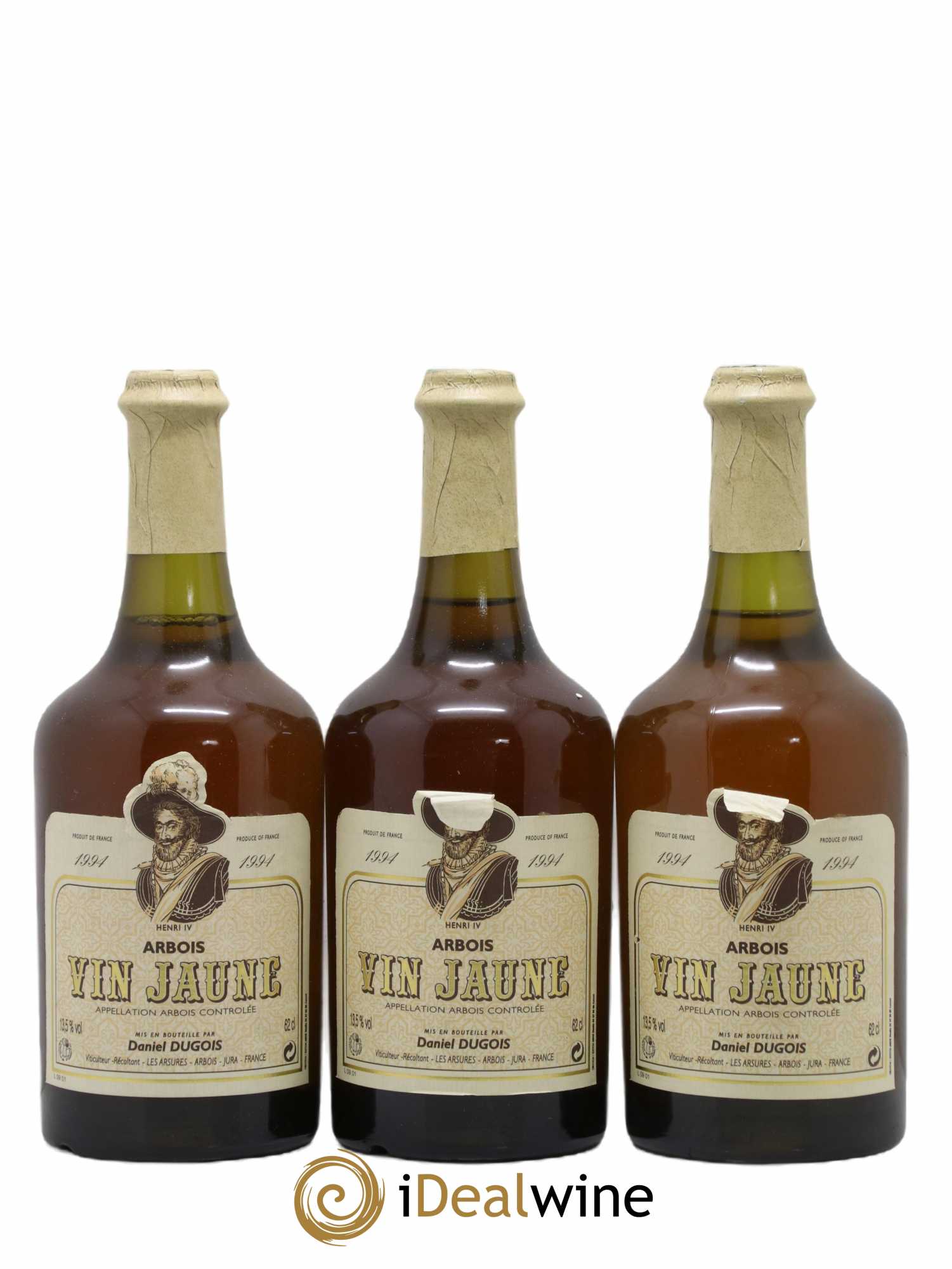 Arbois Vin Jaune Domaine Dugois 1994 - Lot de 3 bouteilles - 0