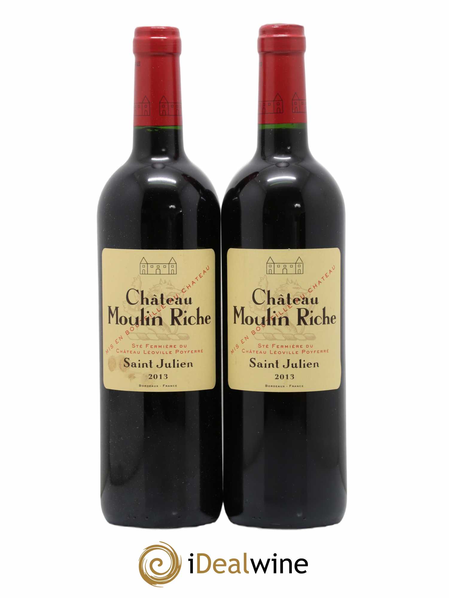 Château Moulin Riche 2013 - Lot de 2 bouteilles - 0