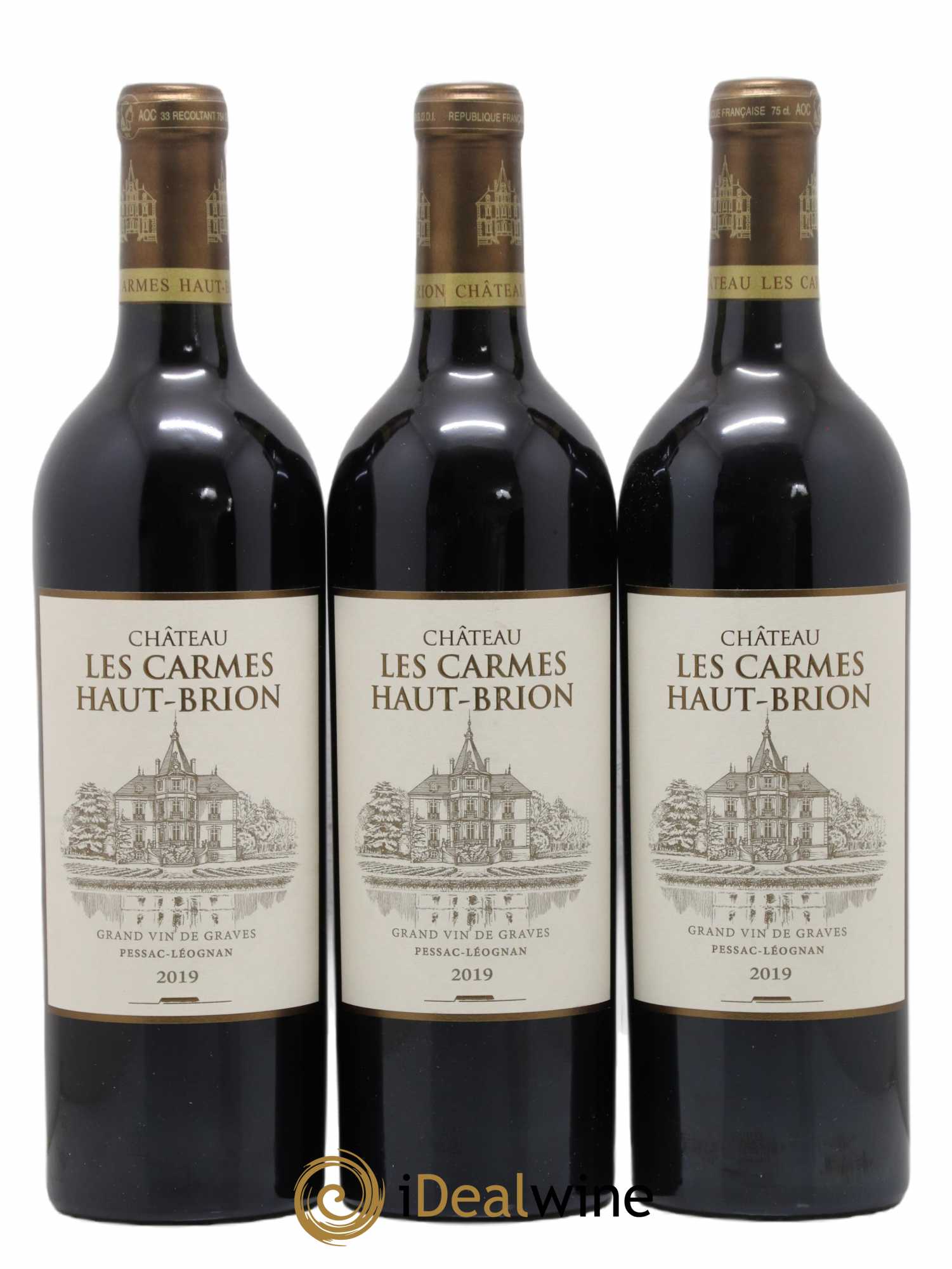 Château Les Carmes Haut-Brion 2019 - Lot de 6 bouteilles - 2