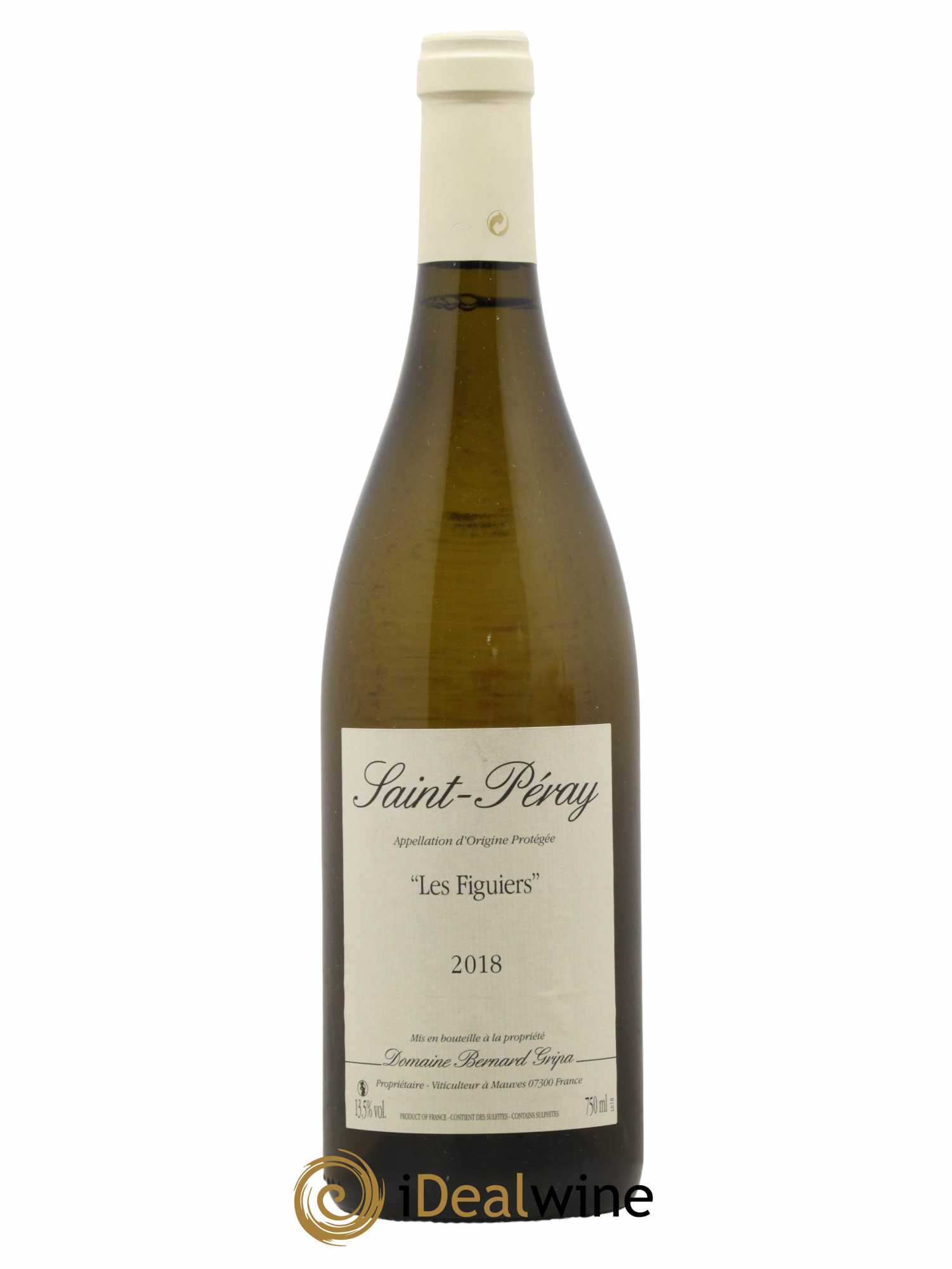 Saint-Péray Les Figuiers Bernard Gripa (Domaine) 2018 - Lot de 1 bouteille - 0