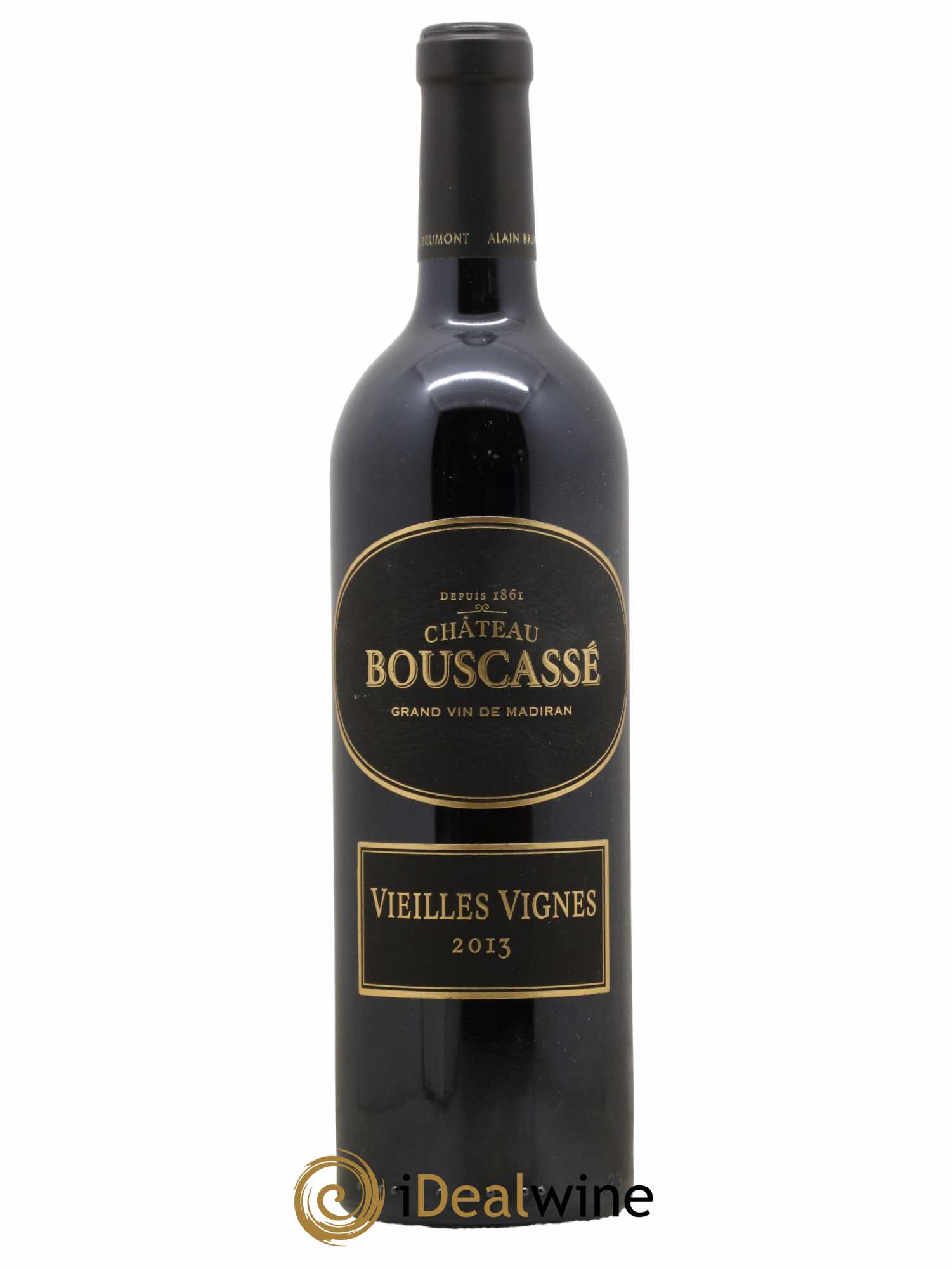 Madiran Vieilles Vignes Château Bouscassé - Alain Brumont 2013 - Lot de 1 bouteille - 0