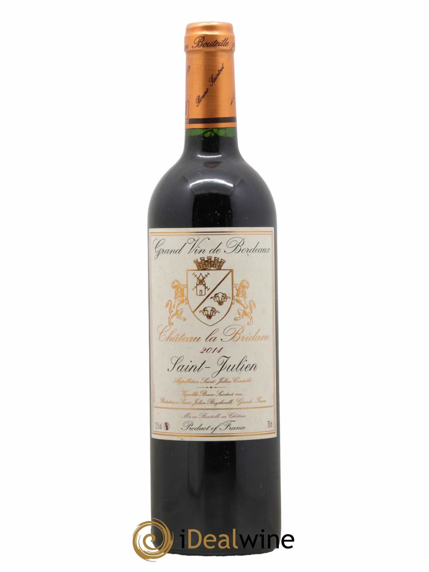 Château la Bridane Cru Bourgeois 2014 - Lot de 1 bouteille - 0