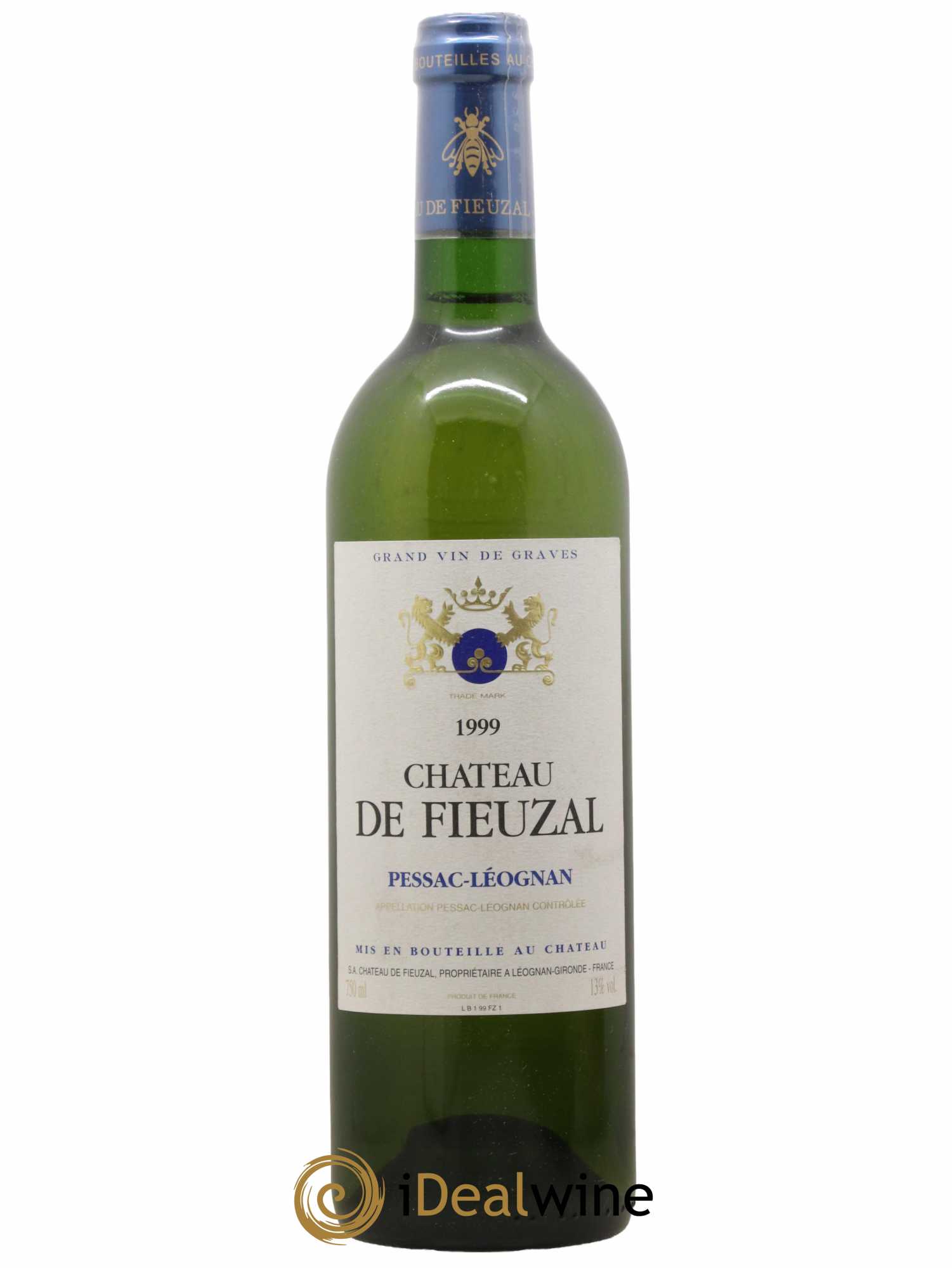 Château de Fieuzal 1999 - Lot de 1 bouteille - 0
