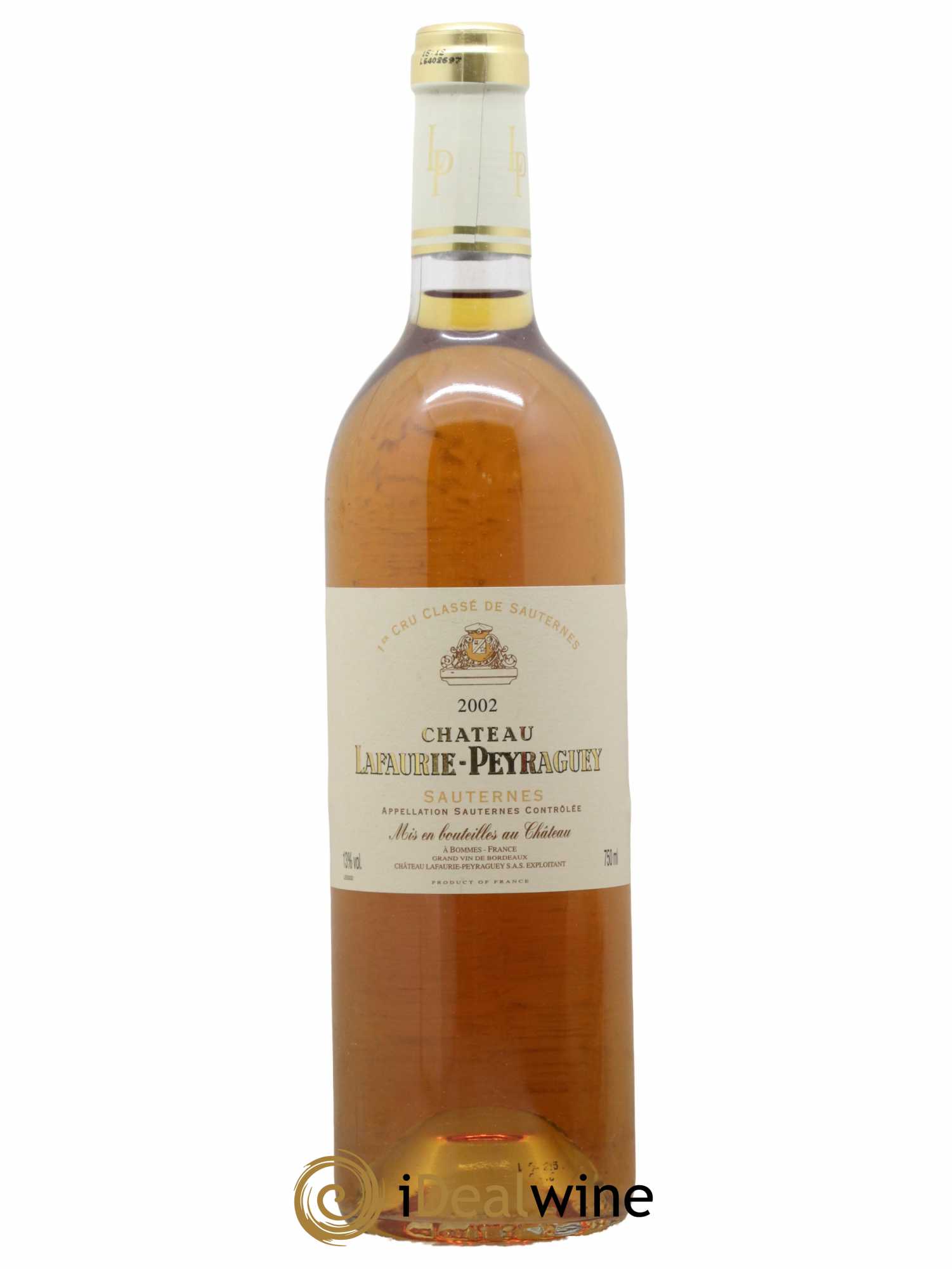 Château Lafaurie-Peyraguey 1er Grand Cru Classé 2002 - Lotto di 1 bottiglia - 0