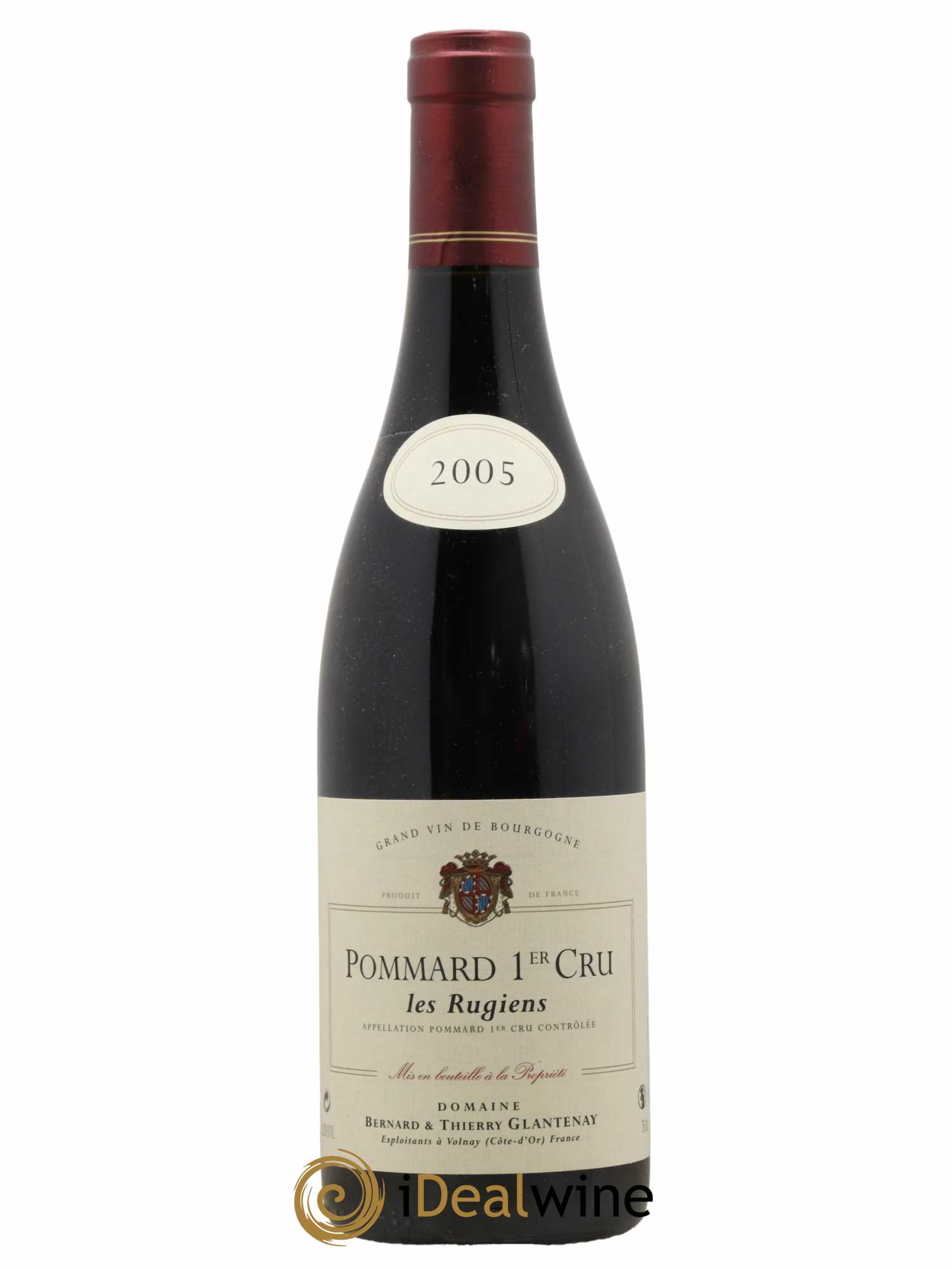 Pommard 1er Cru Les Rugiens Bernard et Thierry Glantenay (Domaine) 2005 - Lot de 1 bouteille - 0