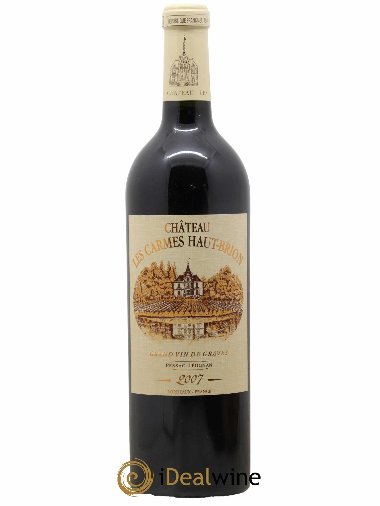 Château Les Carmes Haut-Brion 2007 - Lot de 1 bouteille - 0