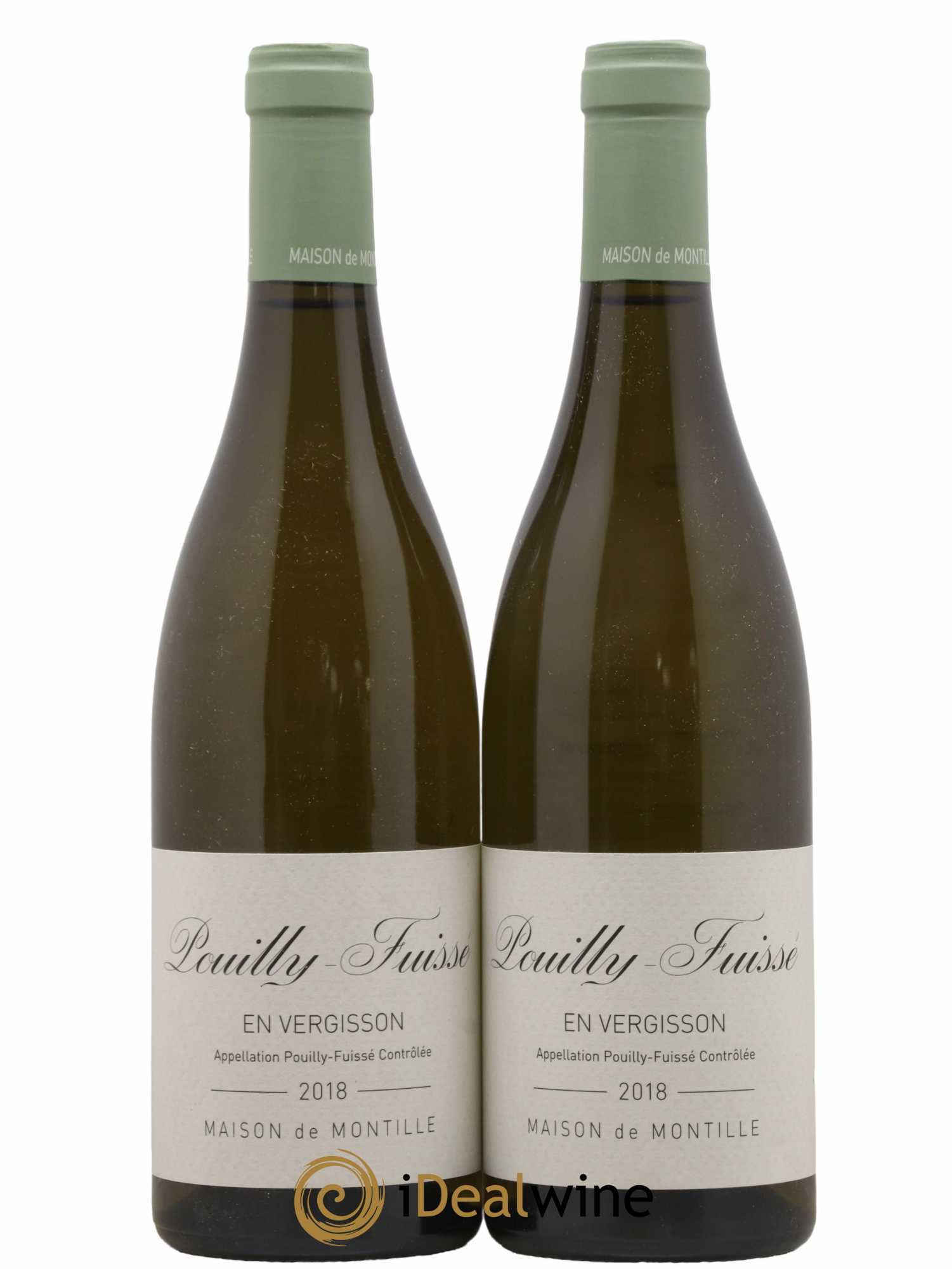 Pouilly-Fuissé De Montille (Domaine) En Vergissons 2018 - Lot de 2 bouteilles - 0
