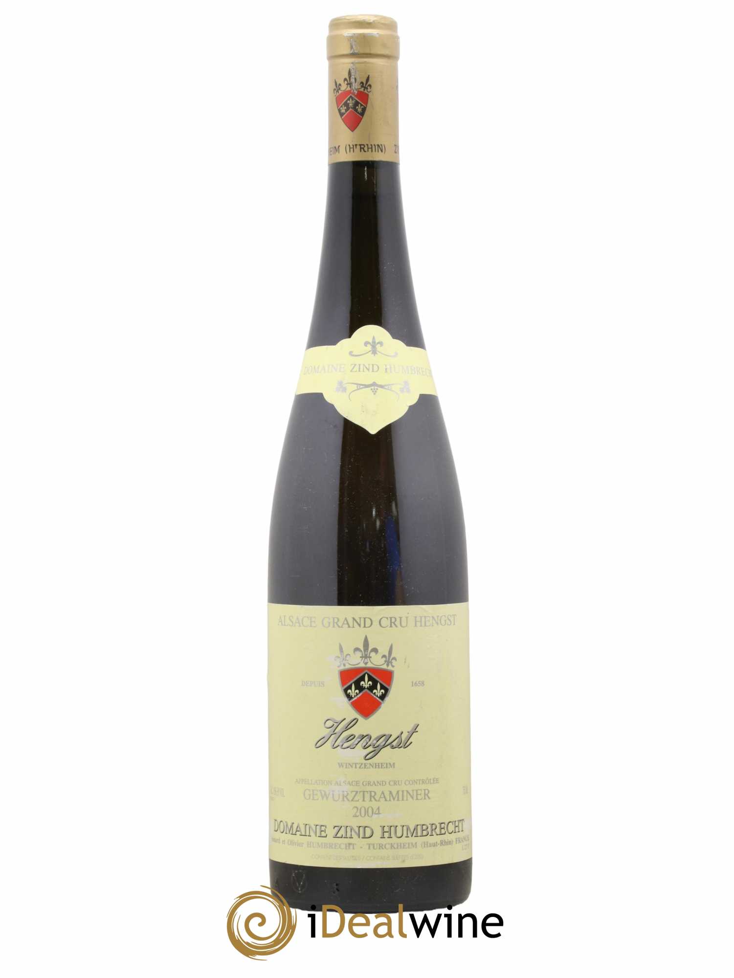 Alsace Gewurztraminer Grand Cru Hengst Zind-Humbrecht (Domaine) 2004 - Lot de 1 bouteille - 0