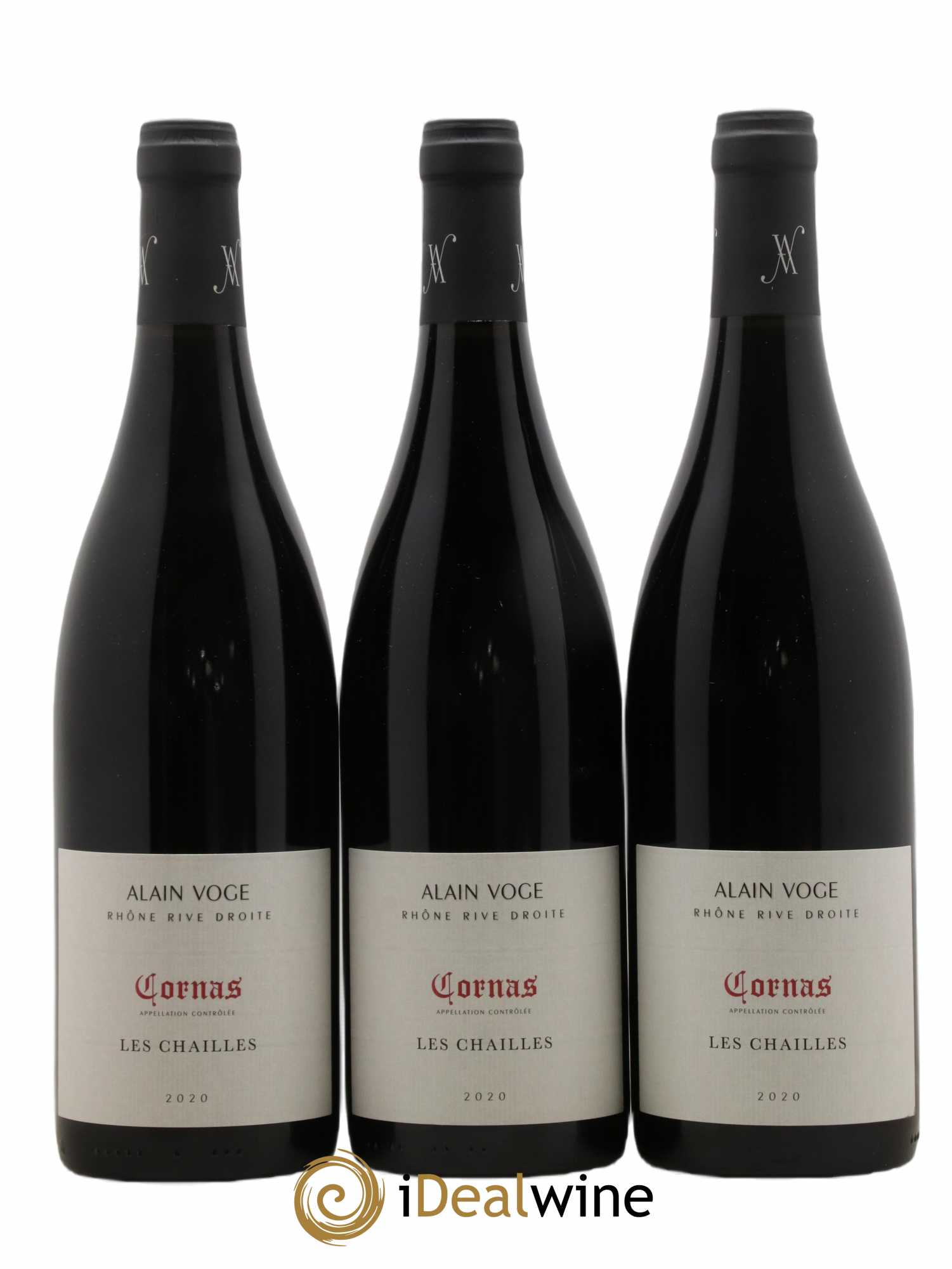 Cornas Les Chailles Alain Voge (Domaine) 2020 - Lot de 3 bouteilles - 0