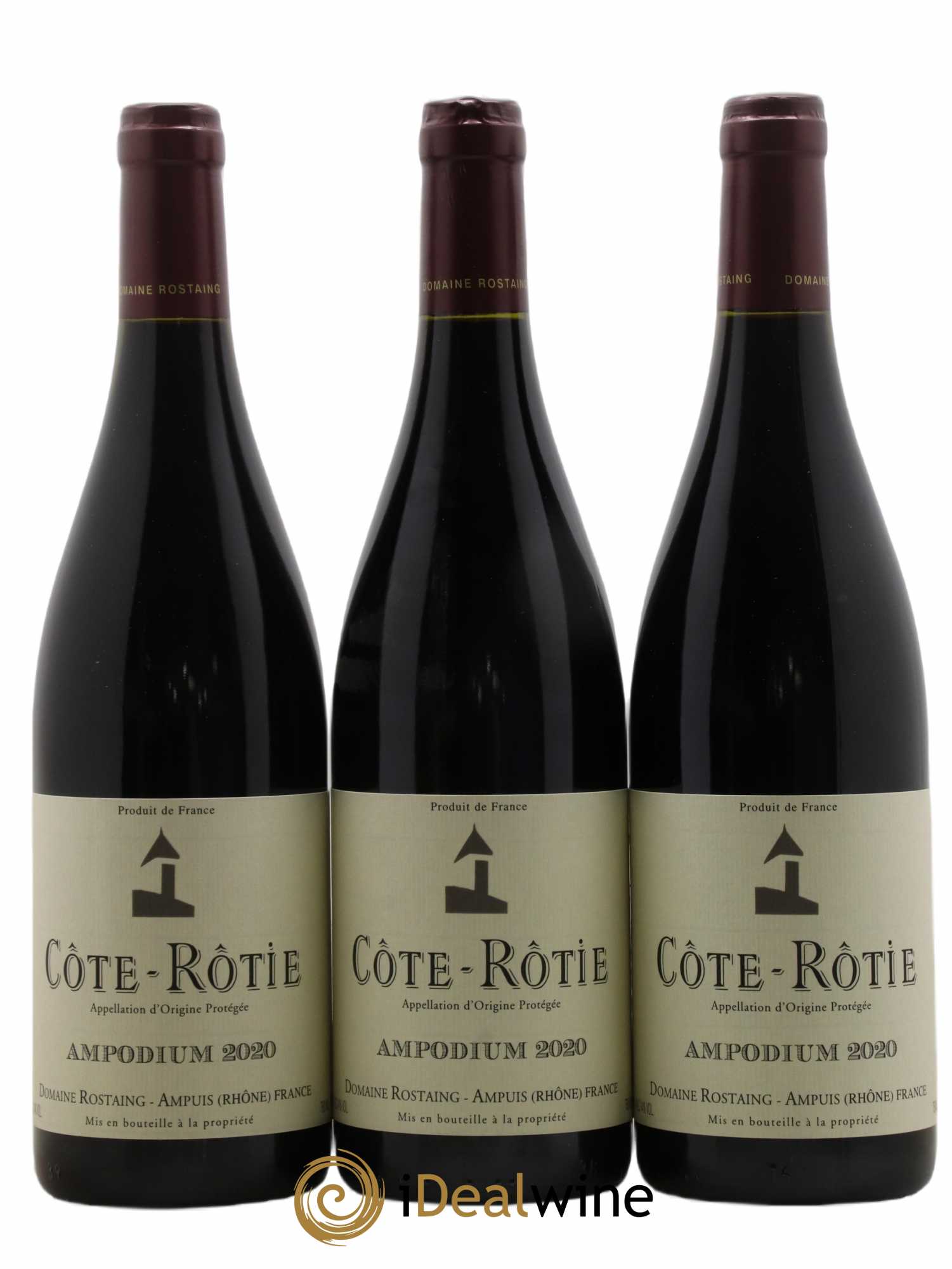 Côte-Rôtie Ampodium René Rostaing 2020 - Posten von 3 Flaschen - 0