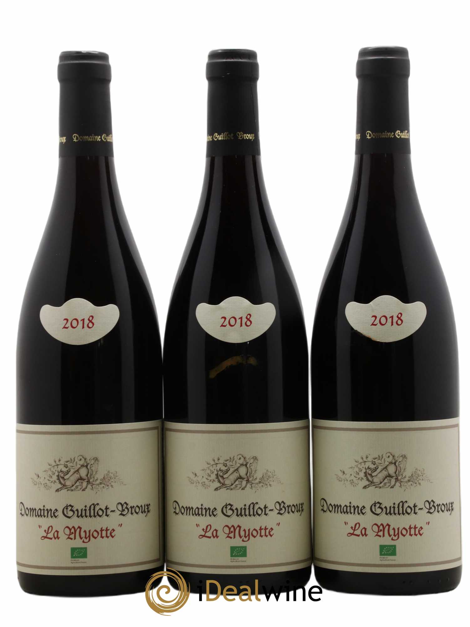 Bourgogne La Myotte Guillot-Broux (Domaine) 2018 - Lot de 3 bouteilles - 0