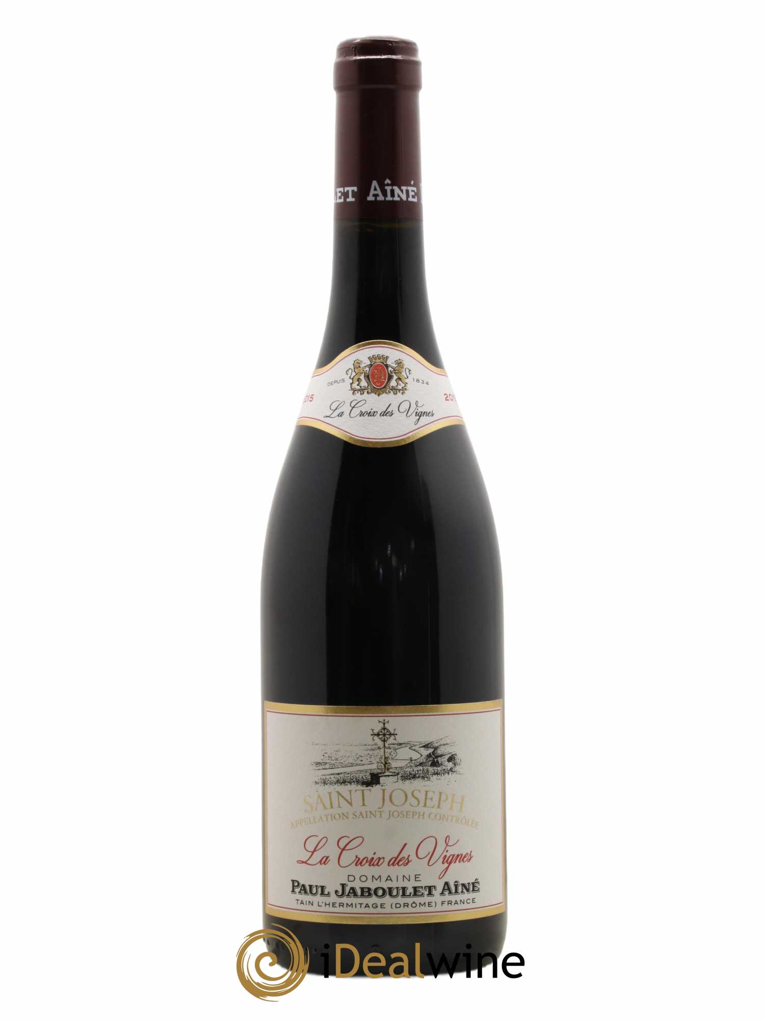 Saint-Joseph La Croix des Vignes Paul Jaboulet Ainé 2015 - Lot de 1 bouteille - 0