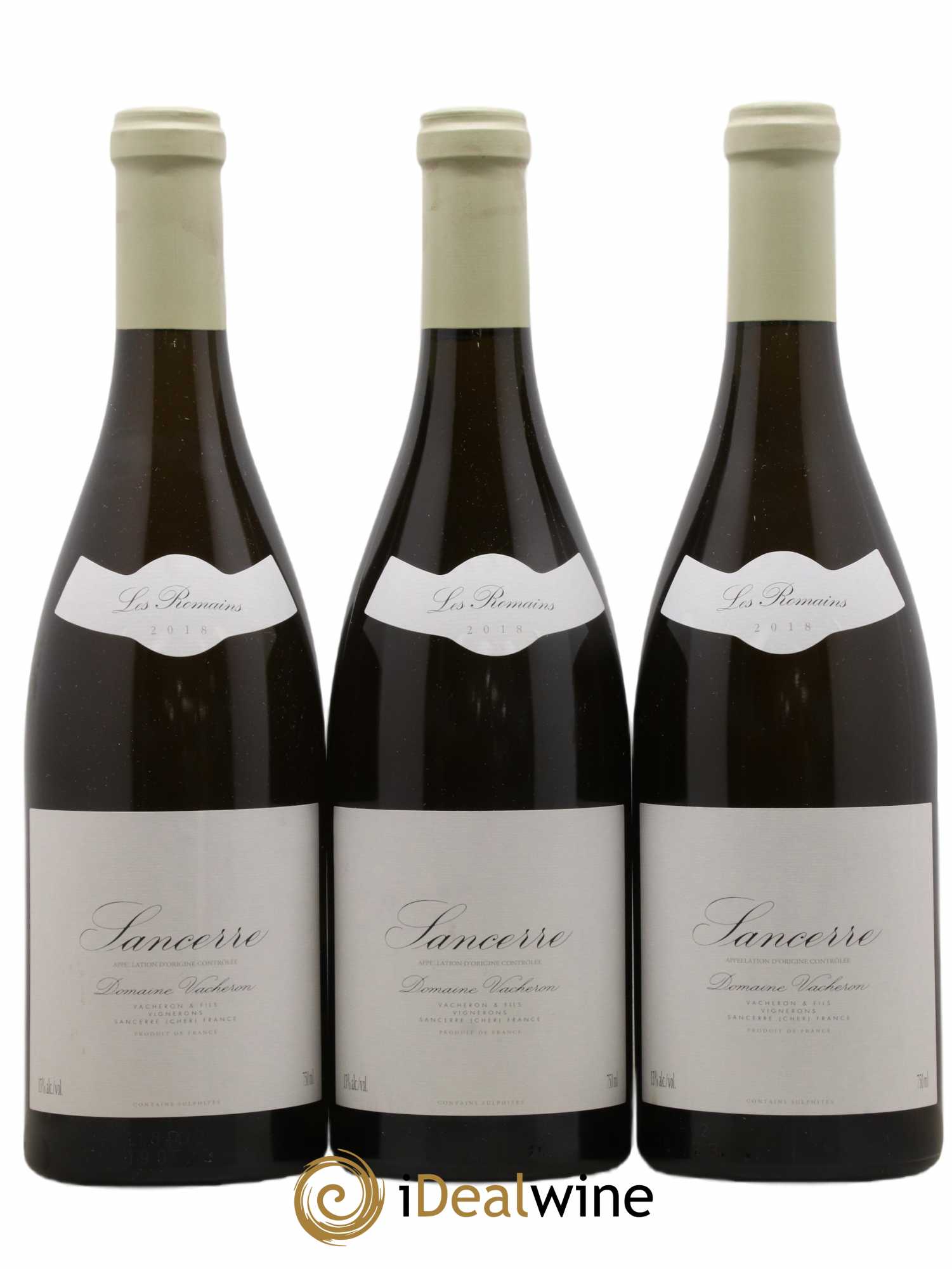 Sancerre Les Romains Domaine Vacheron et Fils 2018 - Lot de 3 bouteilles - 0