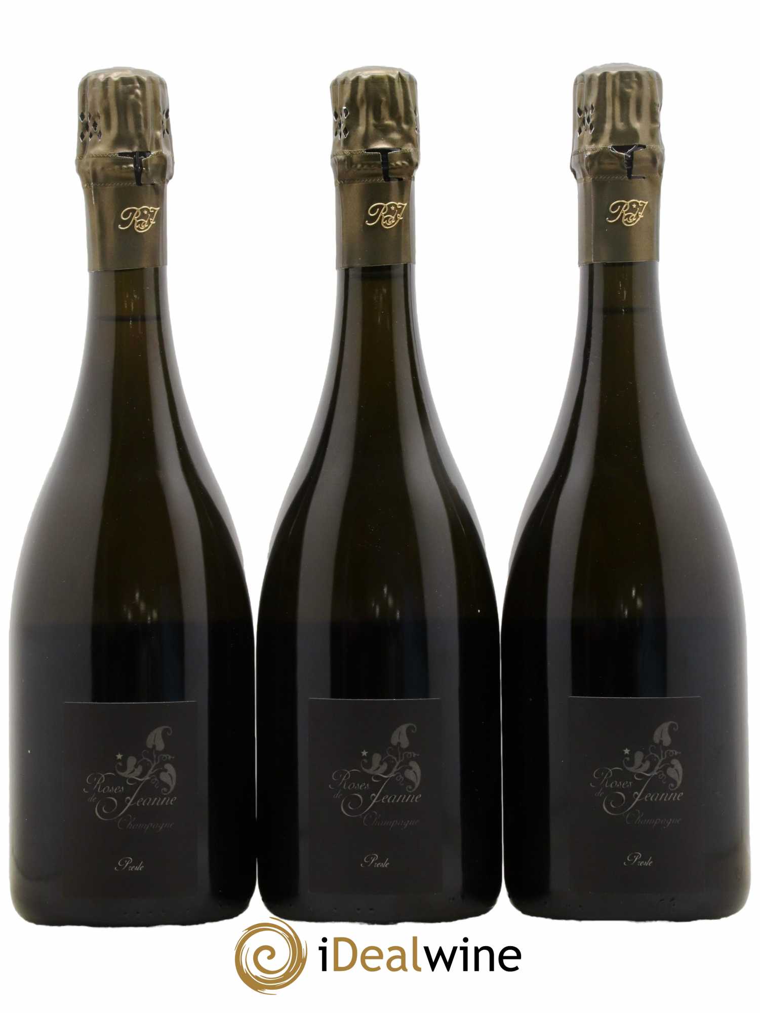Roses de Jeanne Presle Blanc de Noirs Cédric Bouchard 2016 - Lot de 3 bouteilles - 0