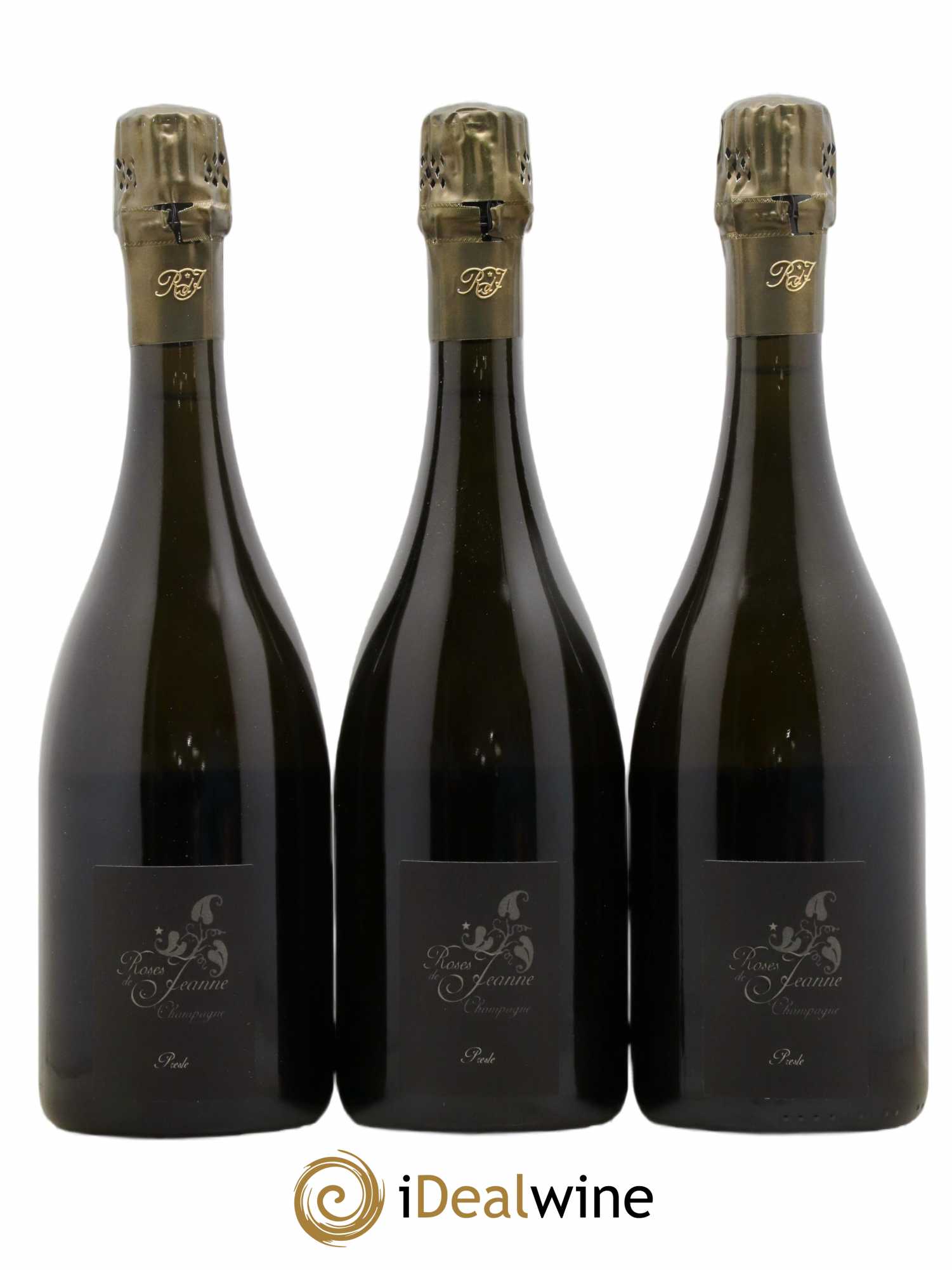 Roses de Jeanne Presle Blanc de Noirs Cédric Bouchard 2016 - Lot de 3 bouteilles - 0