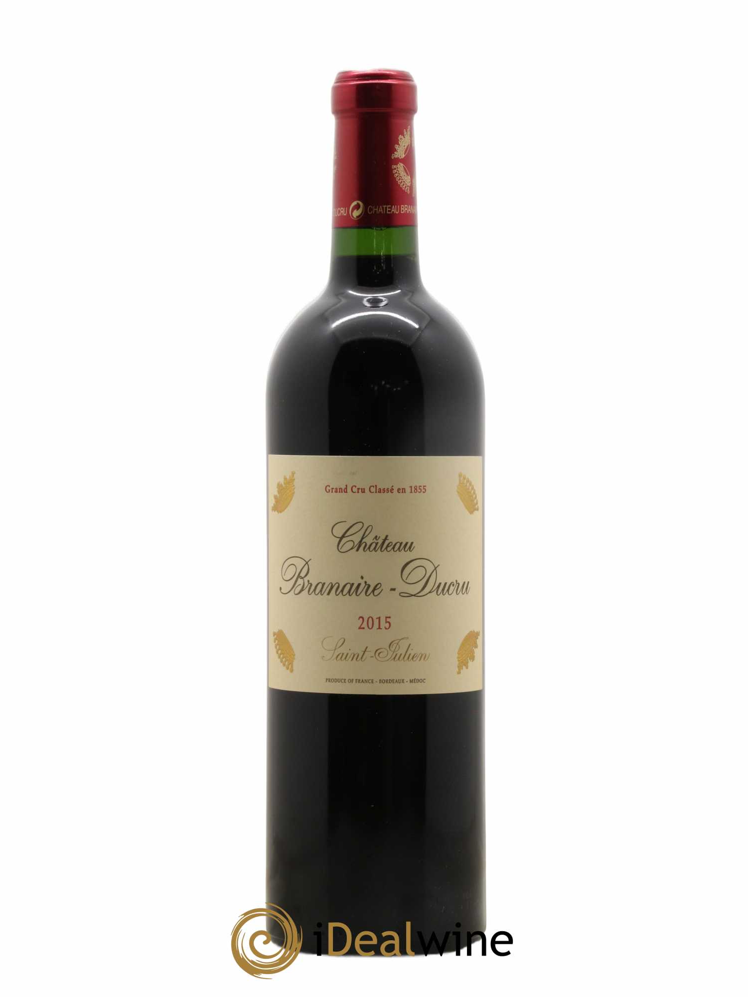 Château Branaire Ducru 4ème Grand Cru Classé 2015 - Lot de 1 bouteille - 0