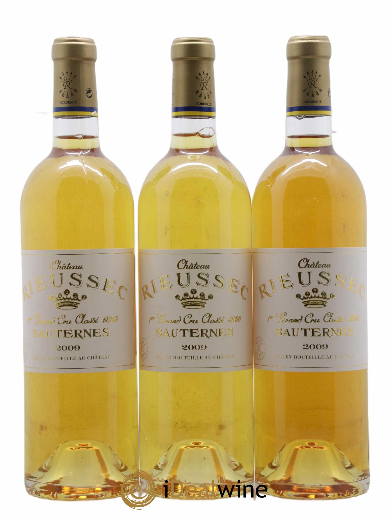 Château Rieussec 1er Grand Cru Classé 2009 - Lotto di 3 bottiglie - 0