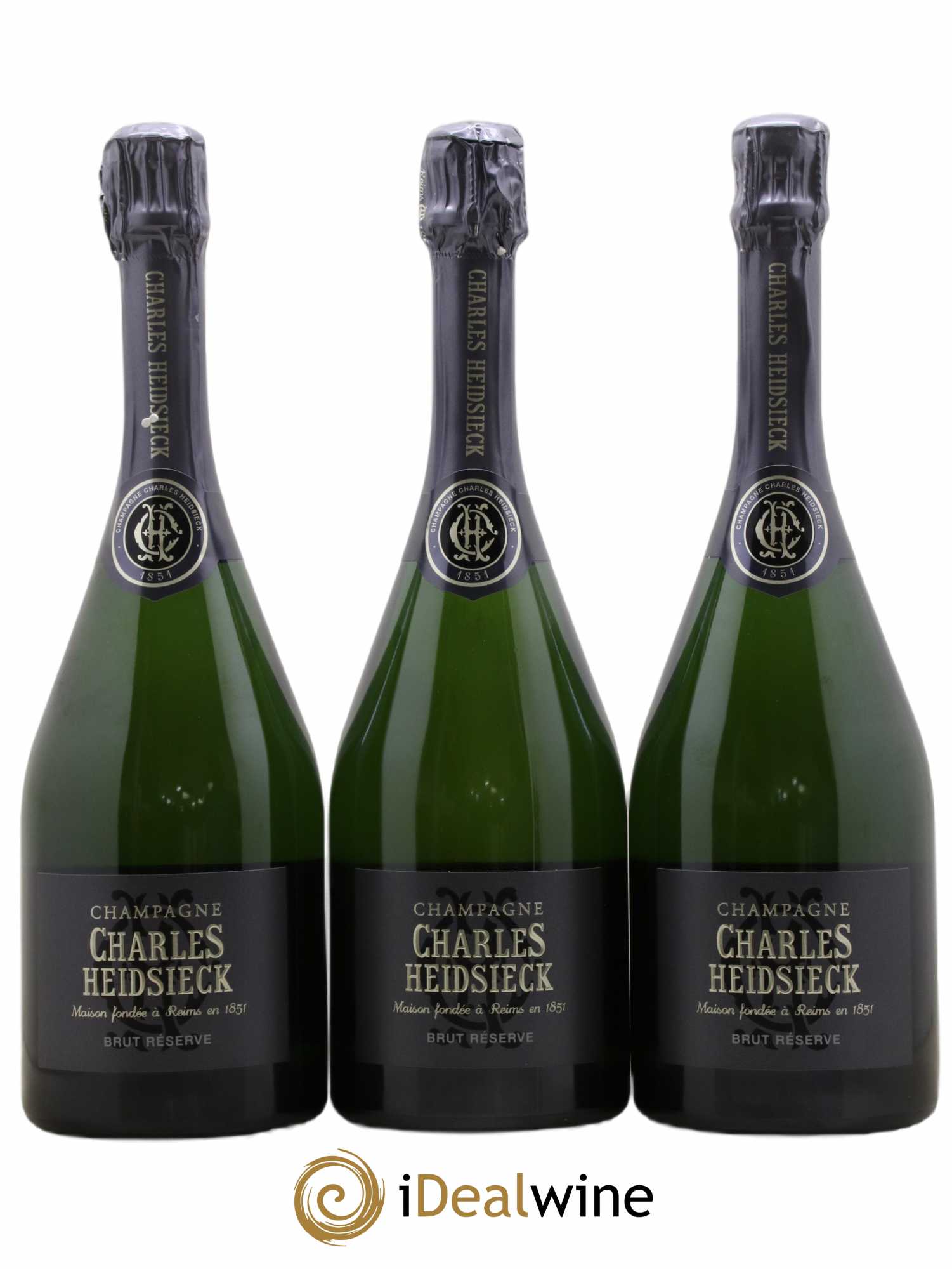 Brut Réserve Charles Heidsieck - Lot de 3 bouteilles - 0