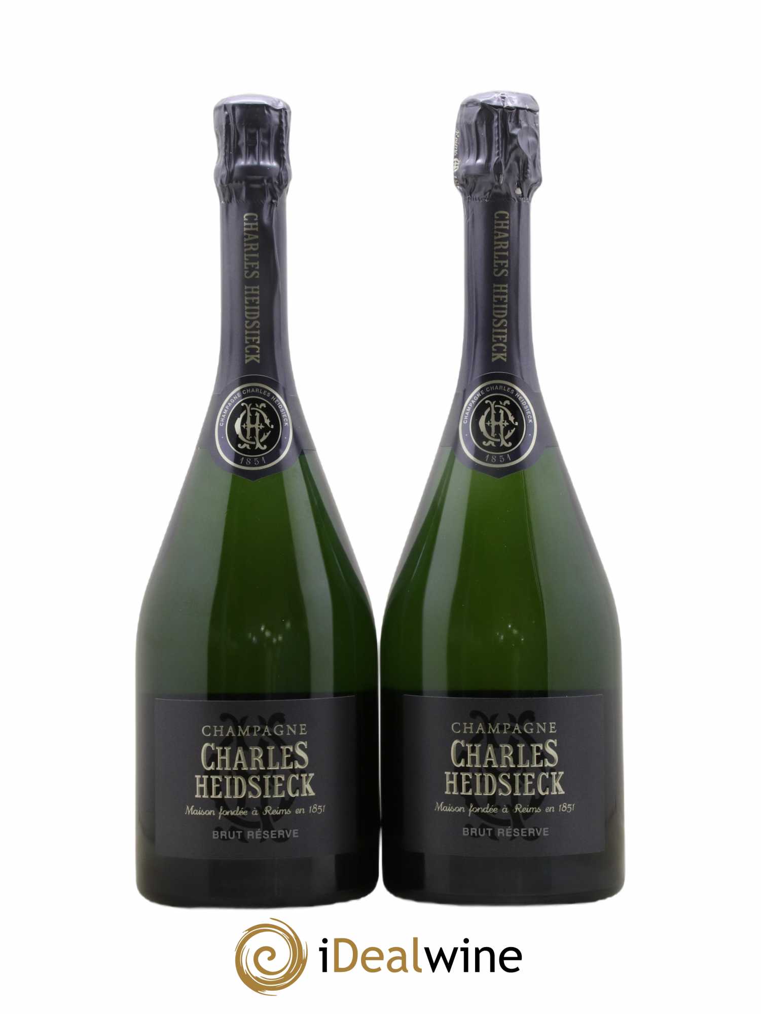 Brut Réserve Charles Heidsieck - Lot de 2 bouteilles - 0