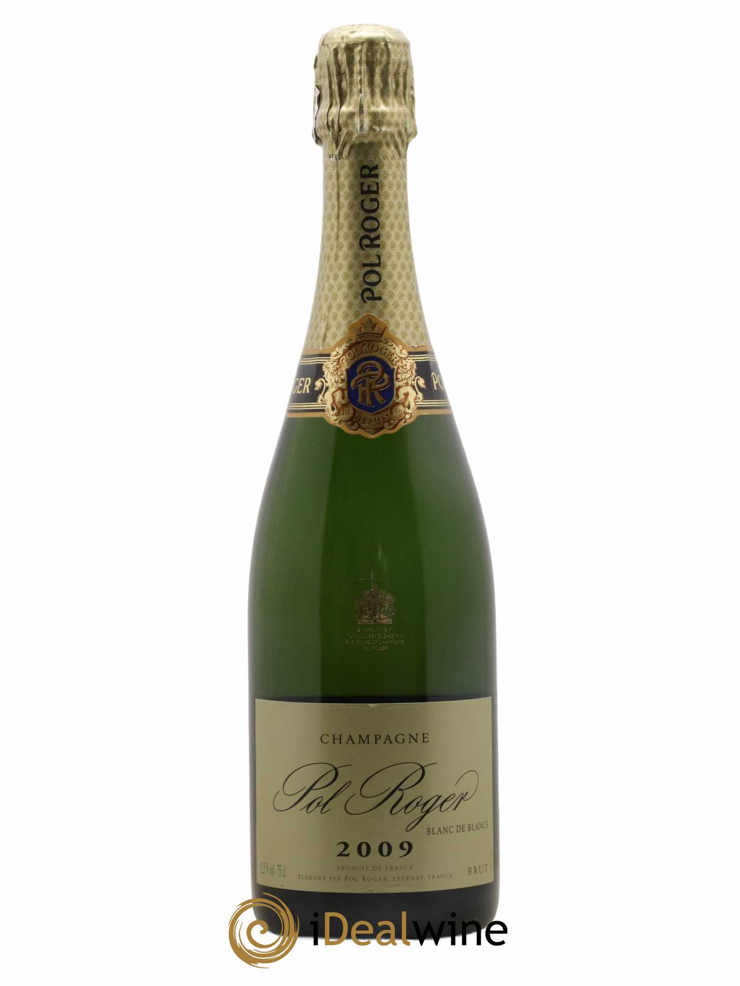 Blanc de Blancs Brut Pol Roger 2009 - Lot de 1 bouteille - 0