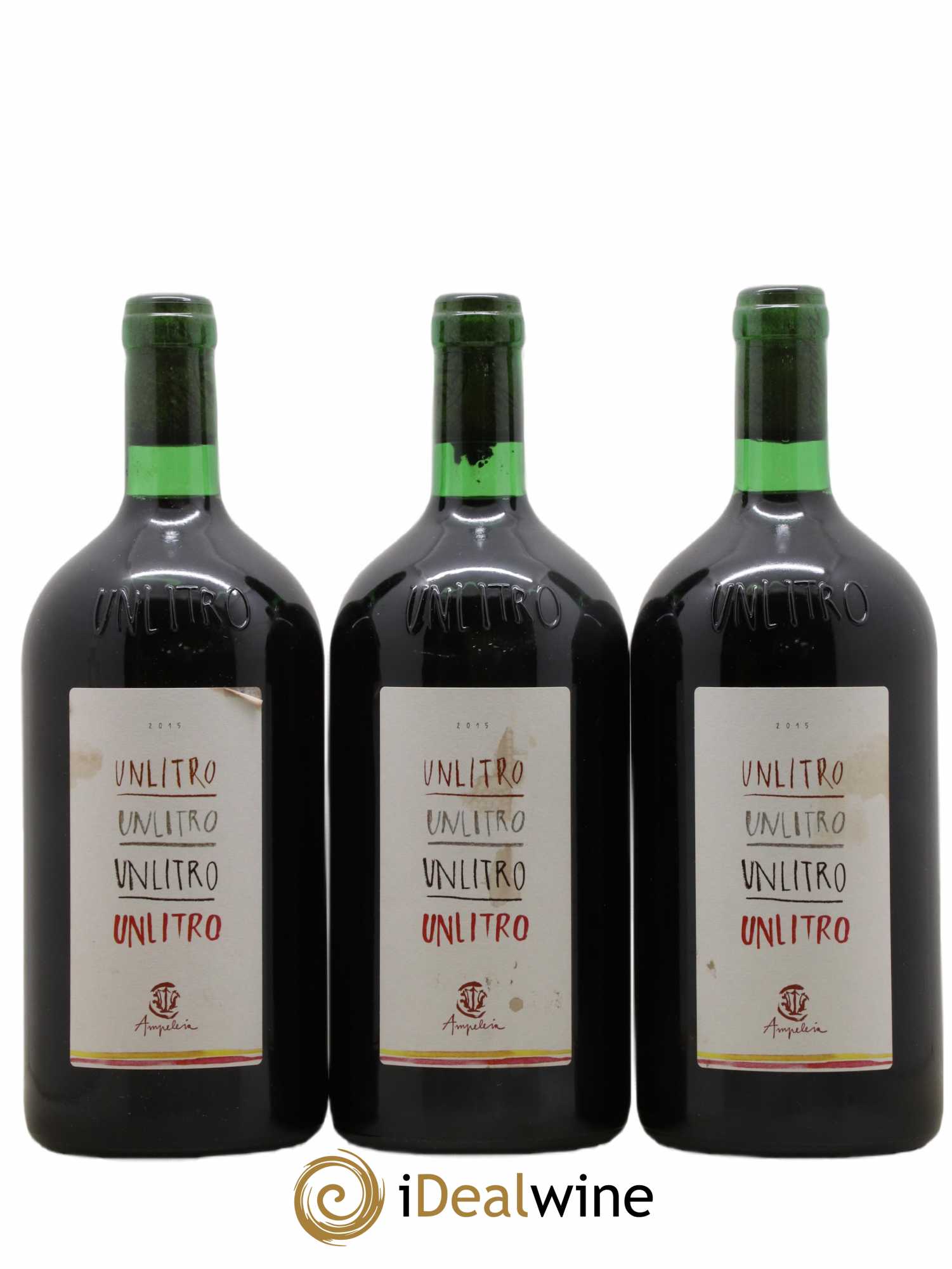 Toscana IGT Ampeleia Un litro Elisabetta Foradori 2015 - Lot de 3 bouteilles - 0