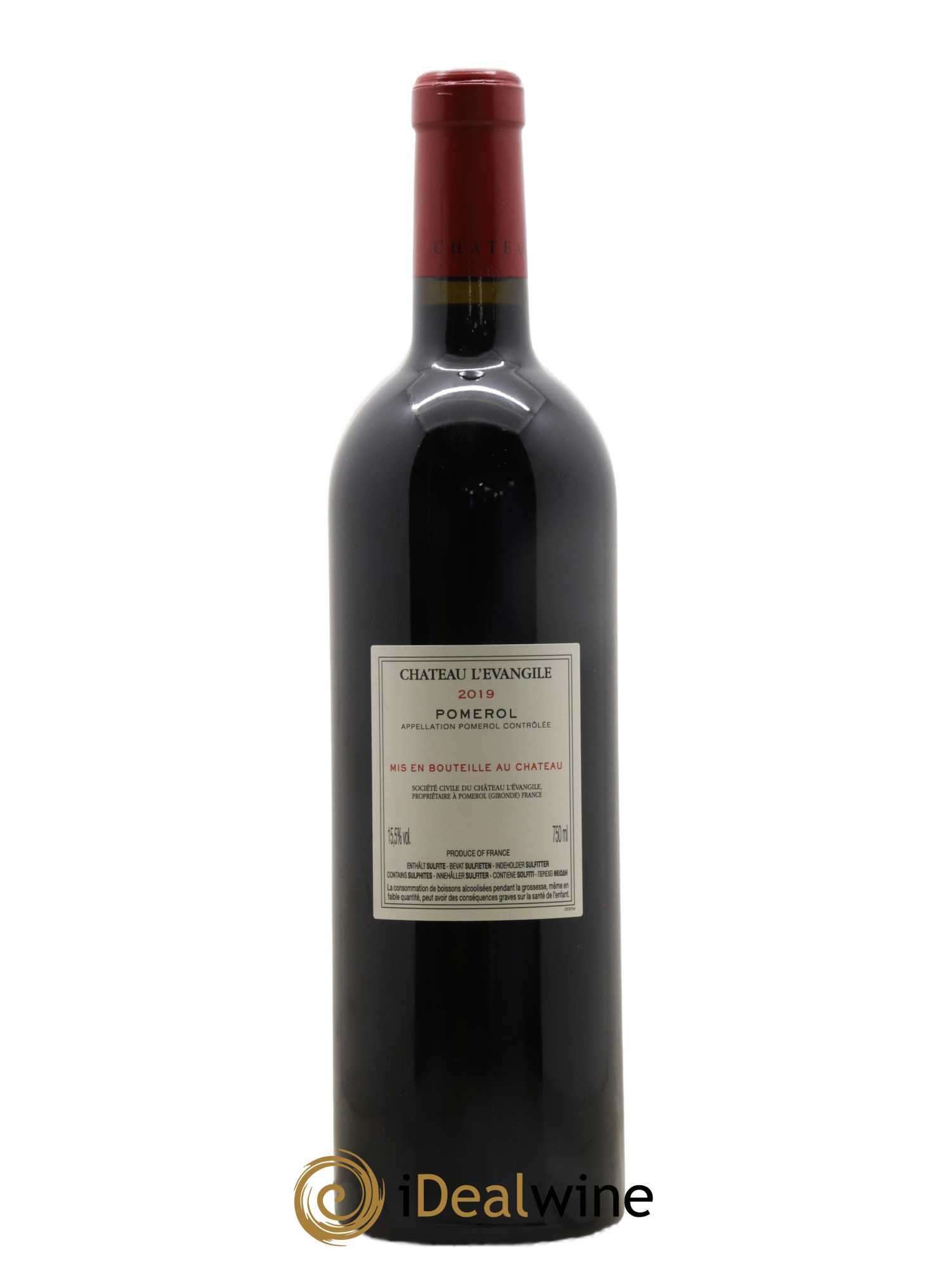 Château l' Évangile 2019 - Lot de 1 bouteille - 1
