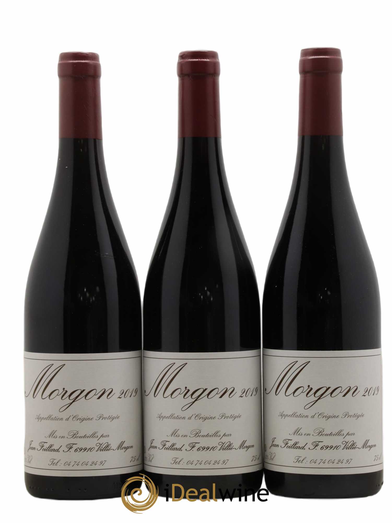 Morgon Jean Foillard 2019 - Lot de 3 bouteilles - 0