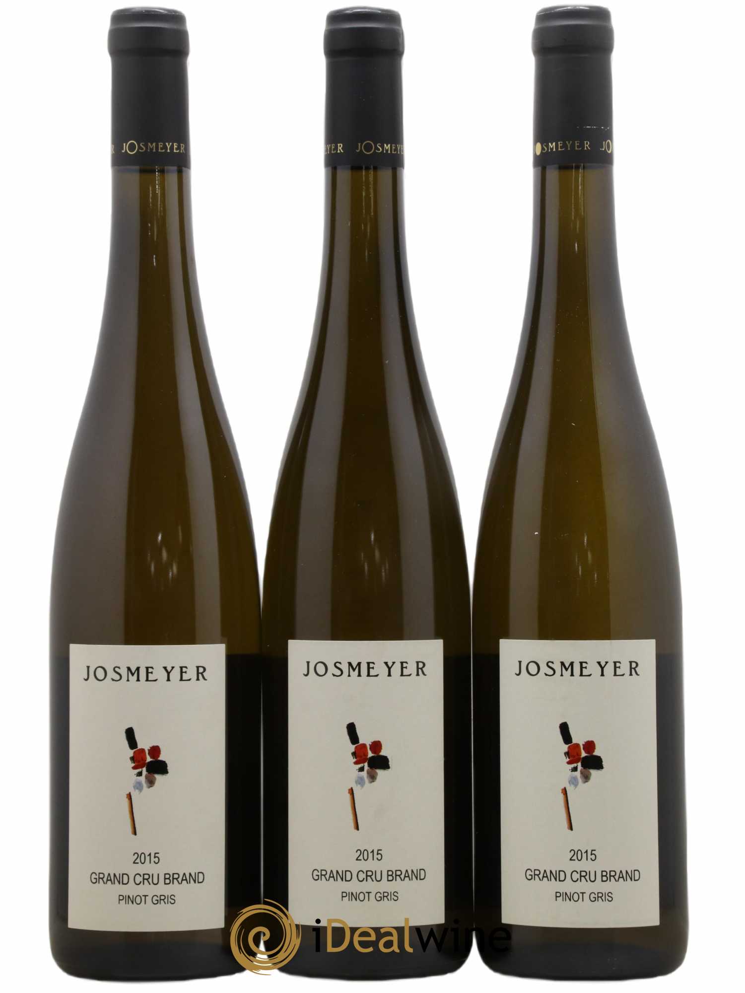 Alsace Pinot Gris Grand Cru Brand Josmeyer (Domaine) 2015 - Lot de 3 bouteilles - 0