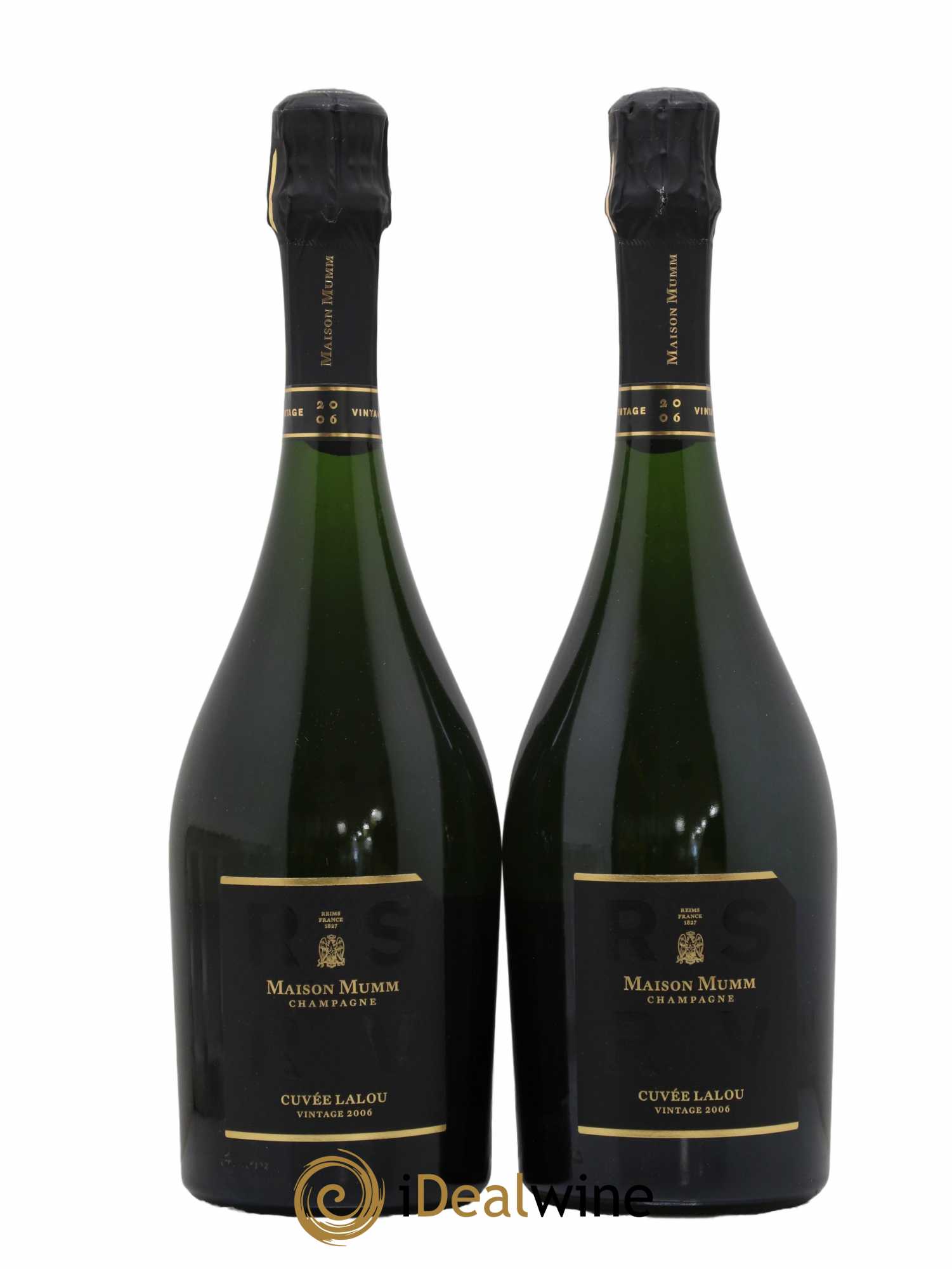 René Lalou Mumm 2006 - Lot de 2 bouteilles - 0