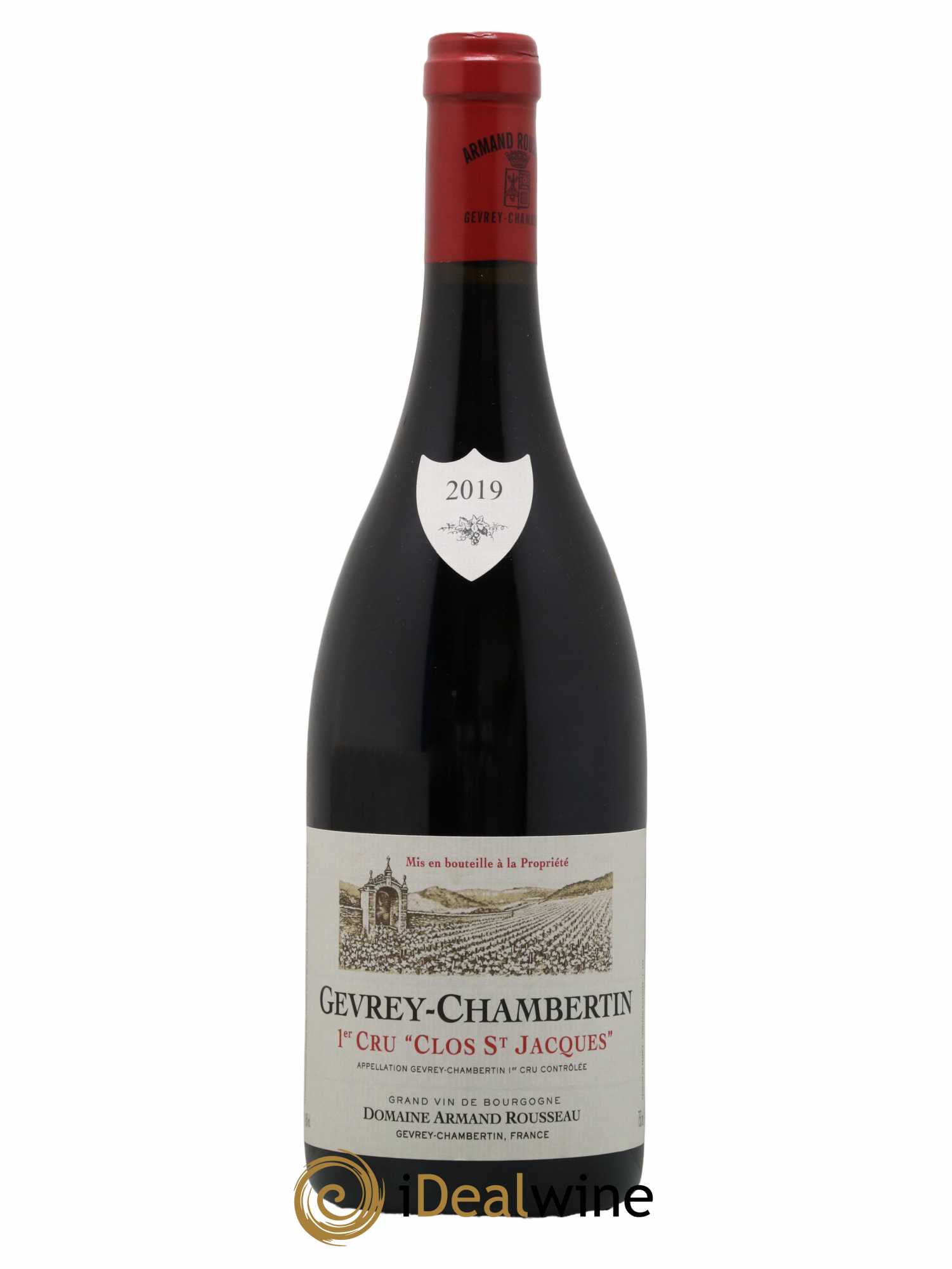 Gevrey-Chambertin 1er Cru Clos Saint-Jacques Armand Rousseau (Domaine) 2019 - Lot de 1 bouteille - 0
