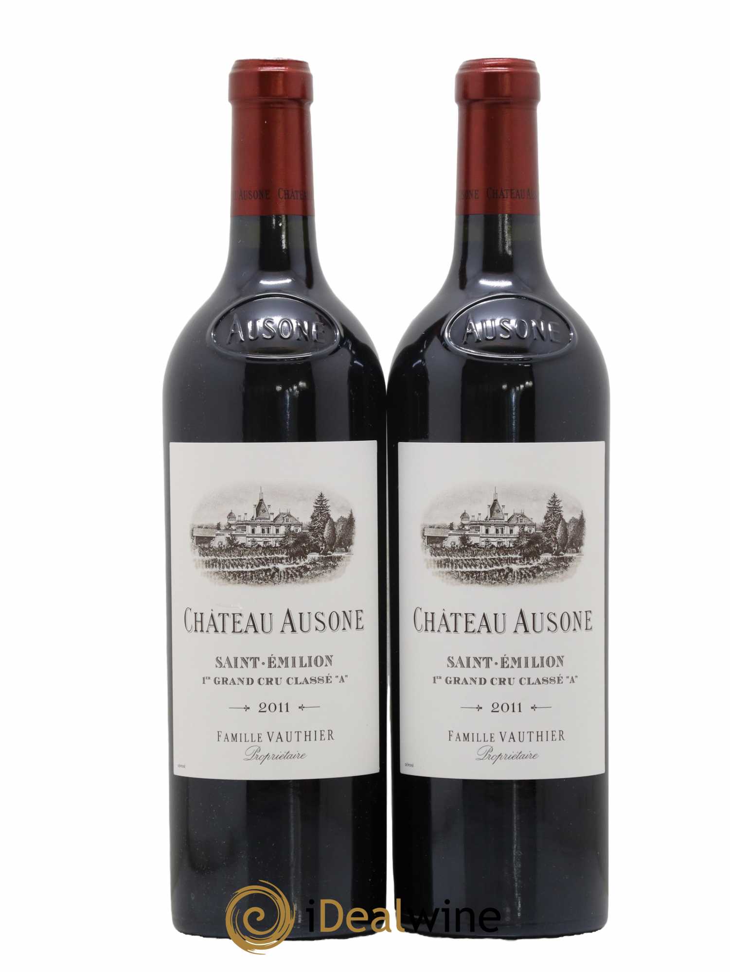Château Ausone 1er Grand Cru Classé A 2011 - Lot de 2 bouteilles - 0