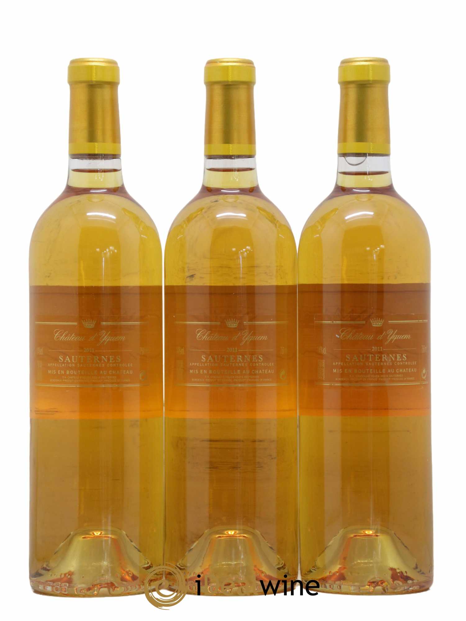 Château d' Yquem 1er Cru Classé Supérieur 2011 - Lot de 3 bouteilles - 1