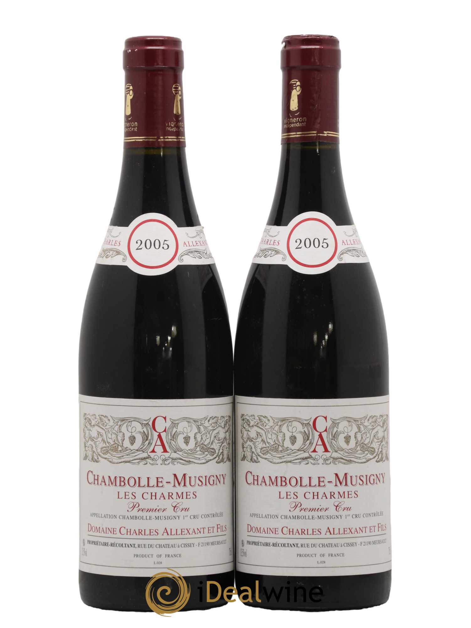 Chambolle-Musigny 1er Cru 2005 - Posten von 2 Flaschen - 0
