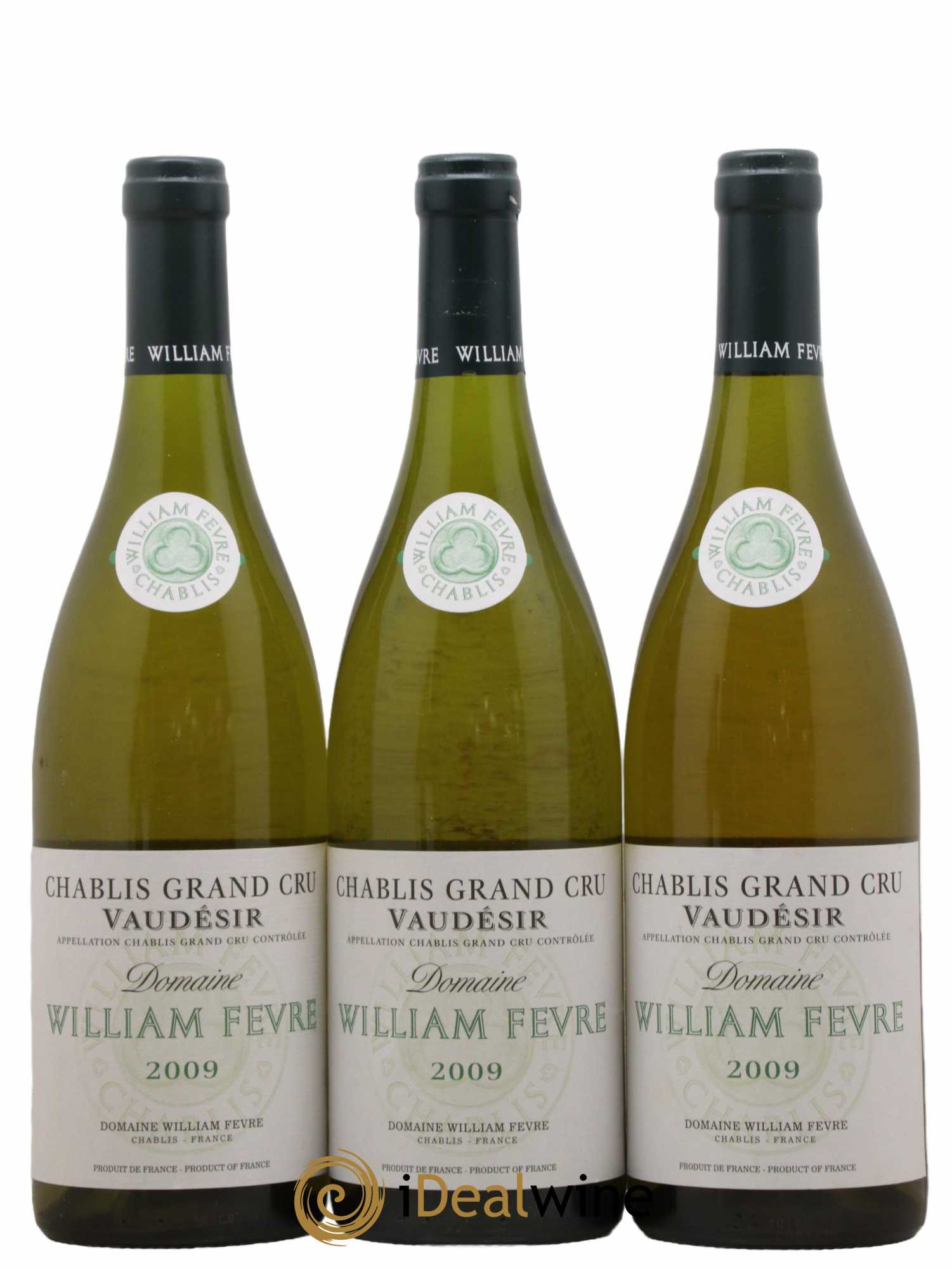 Chablis Grand Cru Vaudésir William Fèvre 2009 - Lot de 3 bouteilles - 0