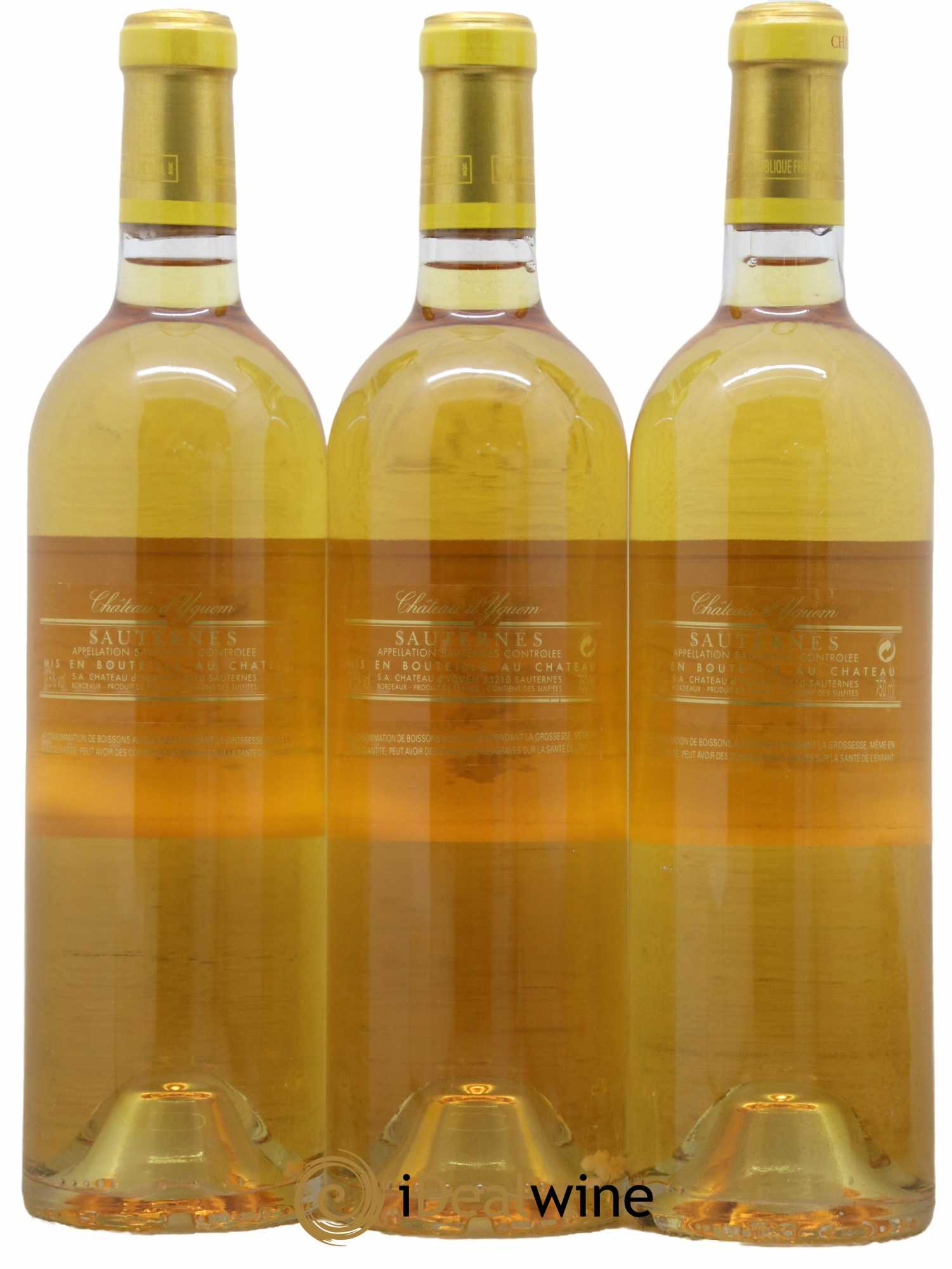 Château d' Yquem 1er Cru Classé Supérieur 2008 - Lotto di 3 bottiglie - 1