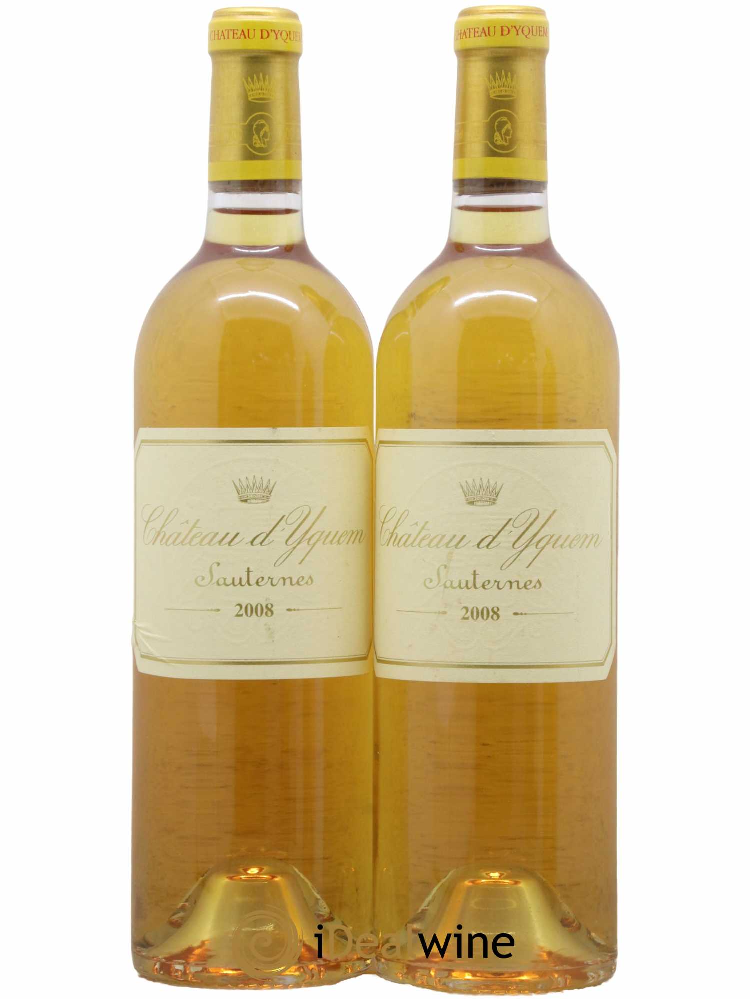 Château d' Yquem 1er Cru Classé Supérieur 2008 - Lot of 2 bottles - 0