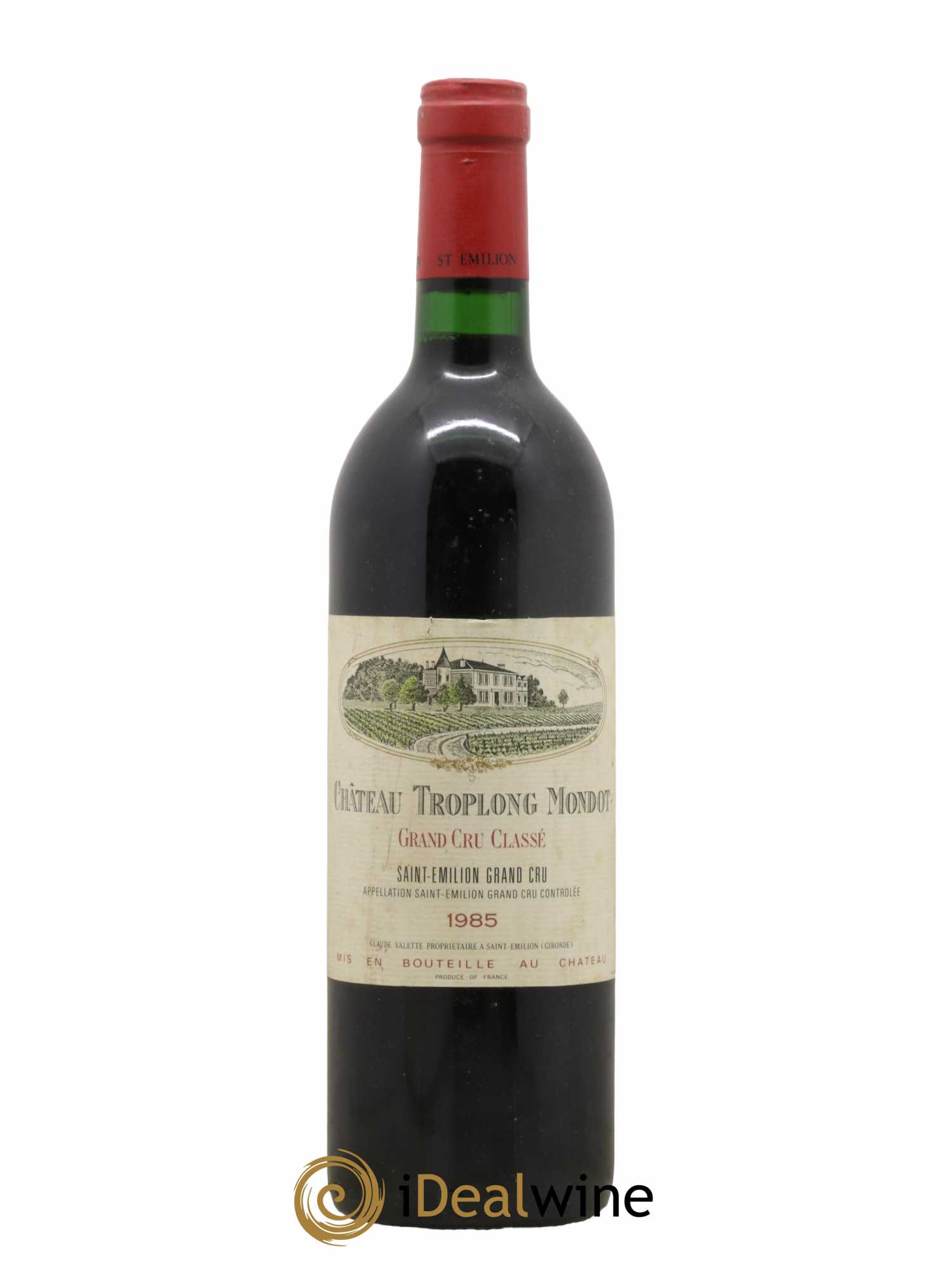 Château Troplong Mondot 1er Grand Cru Classé B 1985 - Lot de 1 bouteille - 0