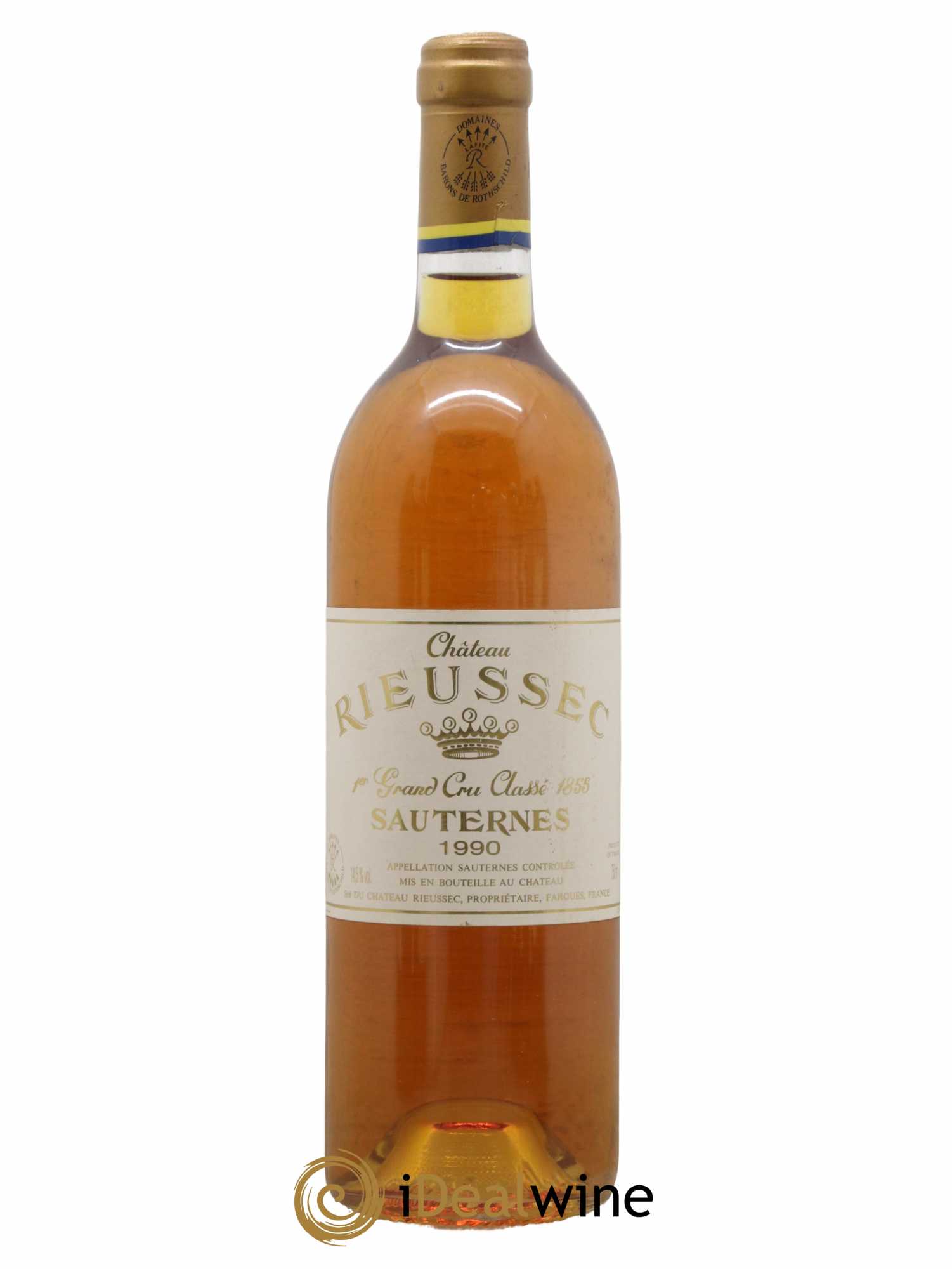 Château Rieussec 1er Grand Cru Classé 1990 - Posten von 1 Flasche - 0