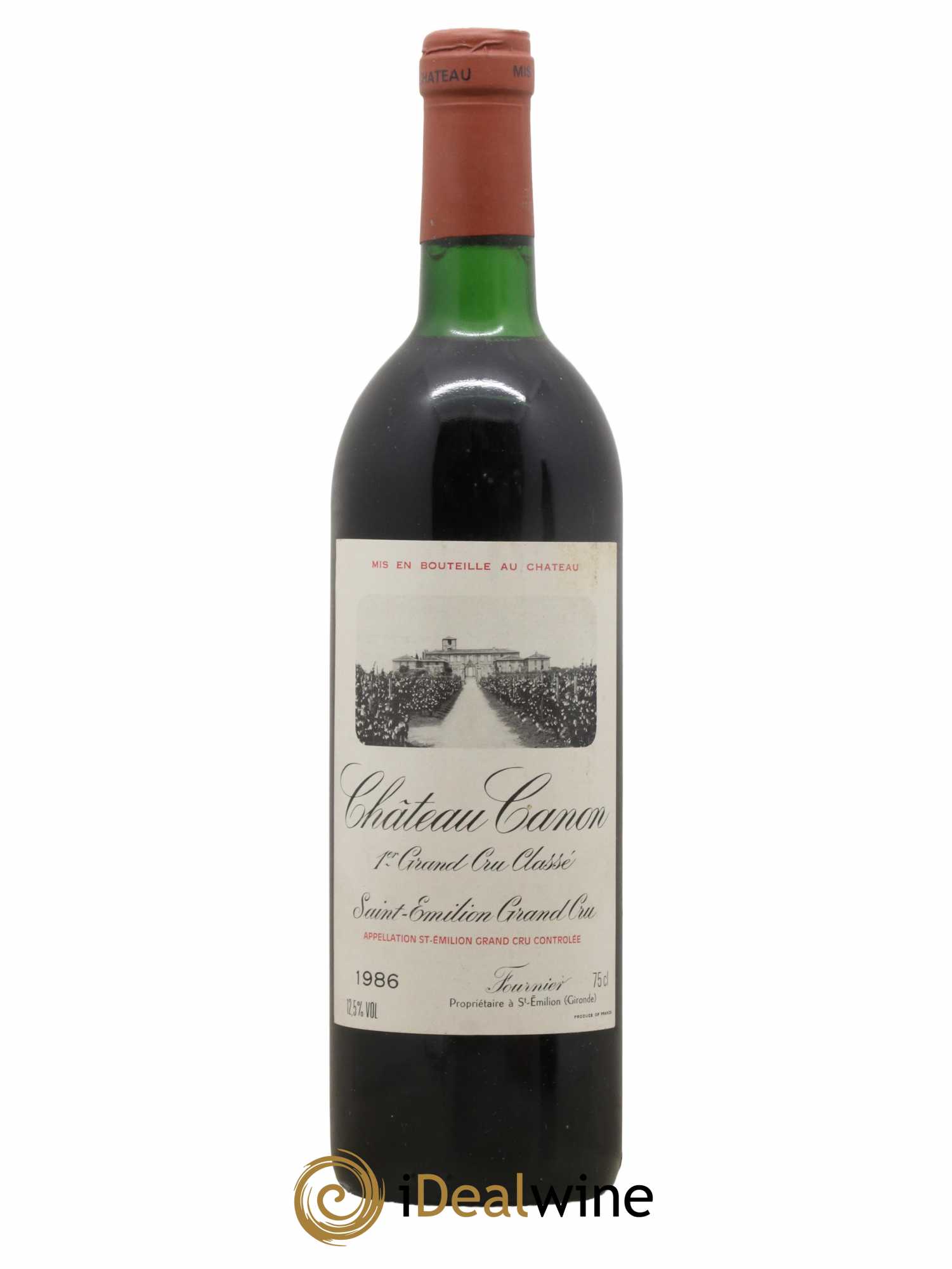 Château Canon 1er Grand Cru Classé B 1986 - Lot de 1 bouteille - 0