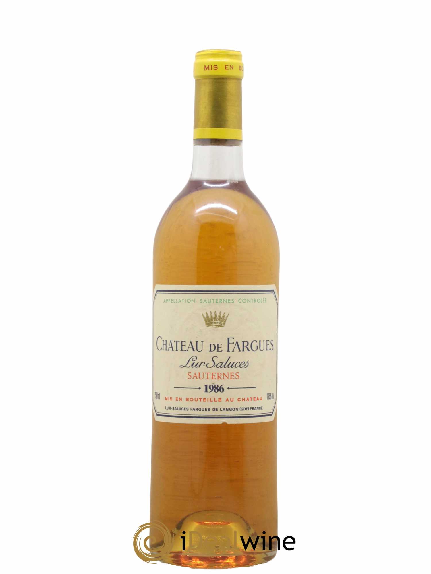 Château de Fargues 1986 - Lotto di 1 bottiglia - 0
