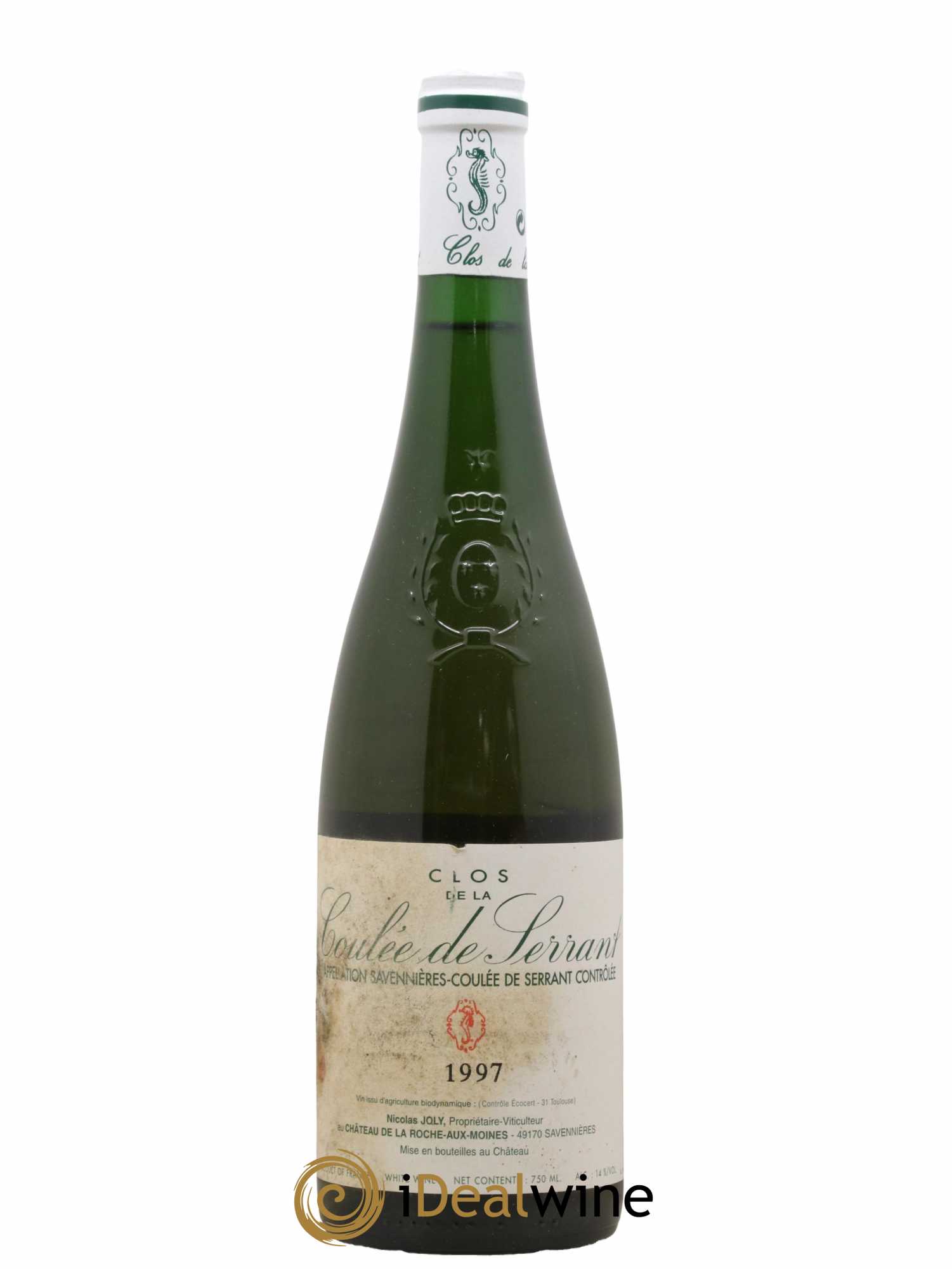 Savennières Clos de la Coulée de Serrant Vignobles de la Coulée de Serrant - Nicolas Joly 1997 - Lot de 1 bouteille - 0