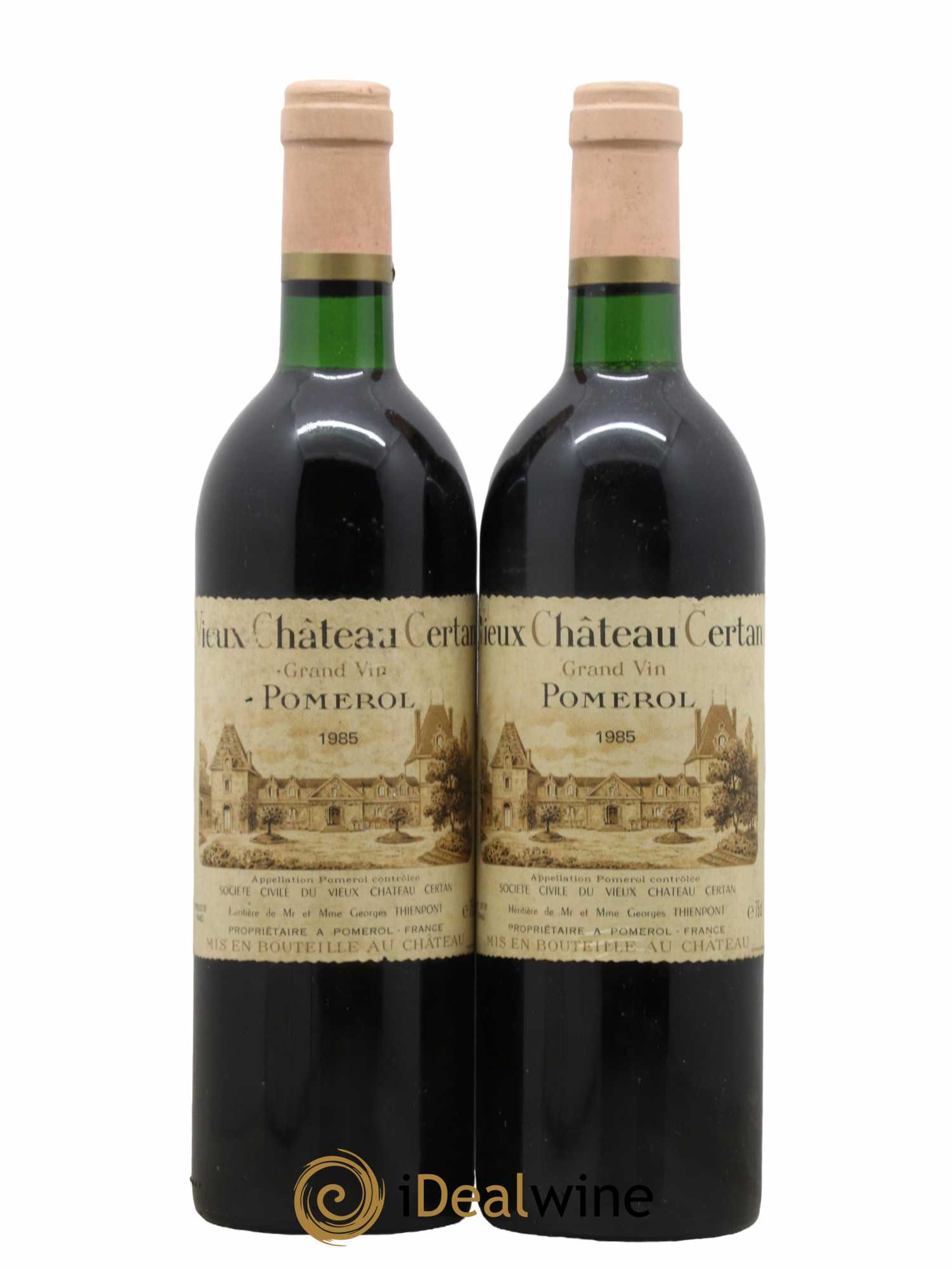 Vieux Château Certan 1985 - Lot de 2 bouteilles - 0