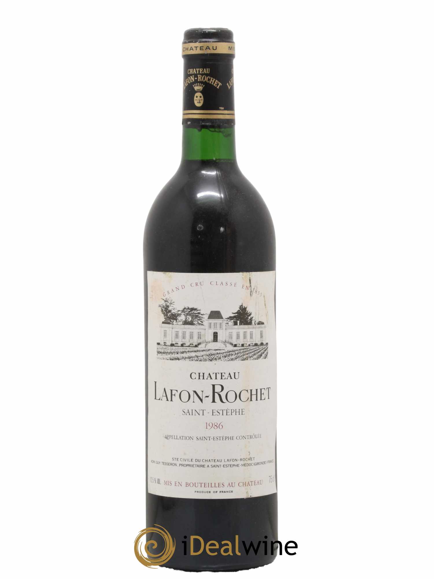 Château Lafon Rochet 4ème Grand Cru Classé 1986 - Lot of 1 bottle - 0