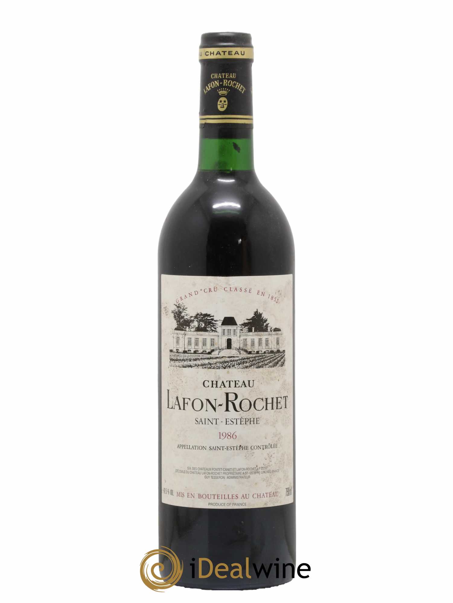 Château Lafon Rochet 4ème Grand Cru Classé 1986 - Lot de 1 bouteille - 0