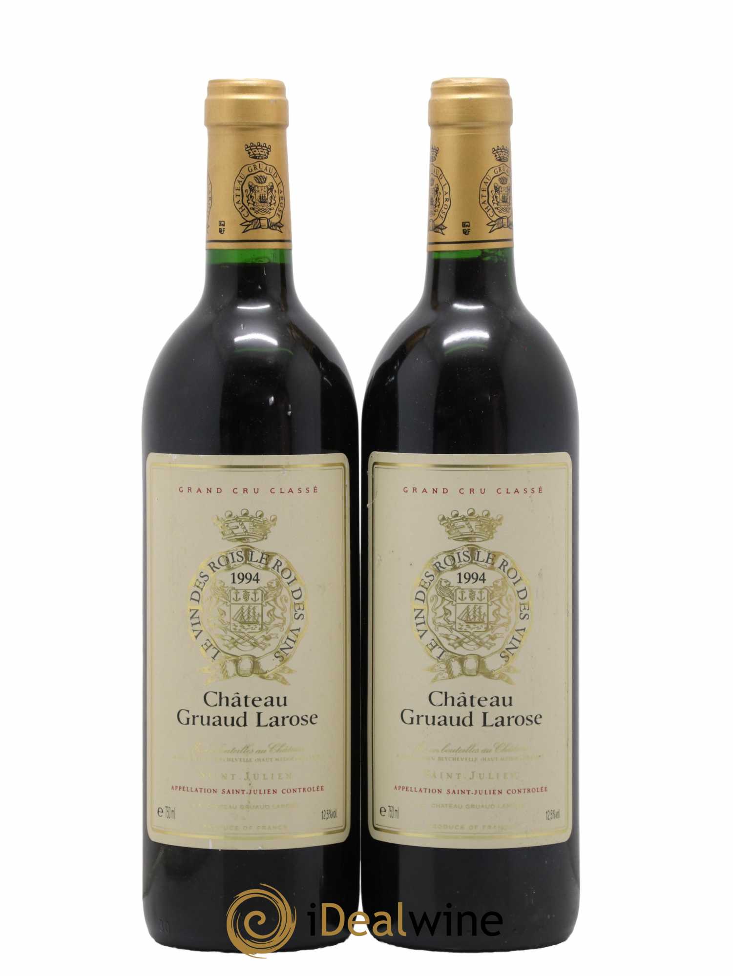 Château Gruaud Larose 2ème Grand Cru Classé 1994 - Lot de 2 bouteilles - 0